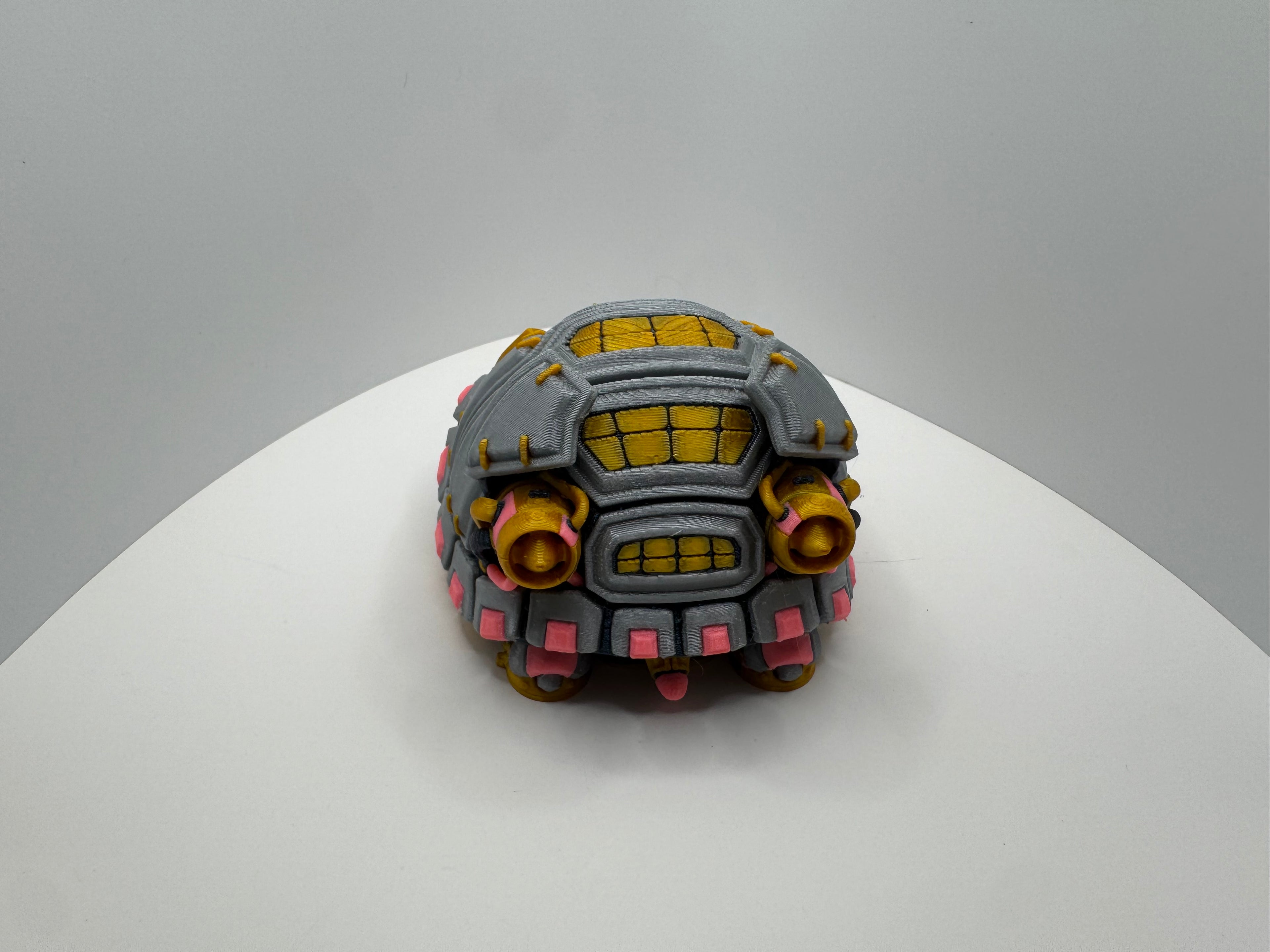 Robotic Articulared Turtle - Pink Trim