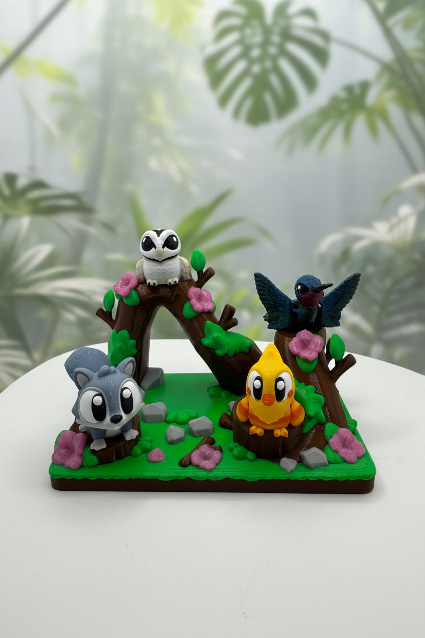Woodland HatchiPal Playset