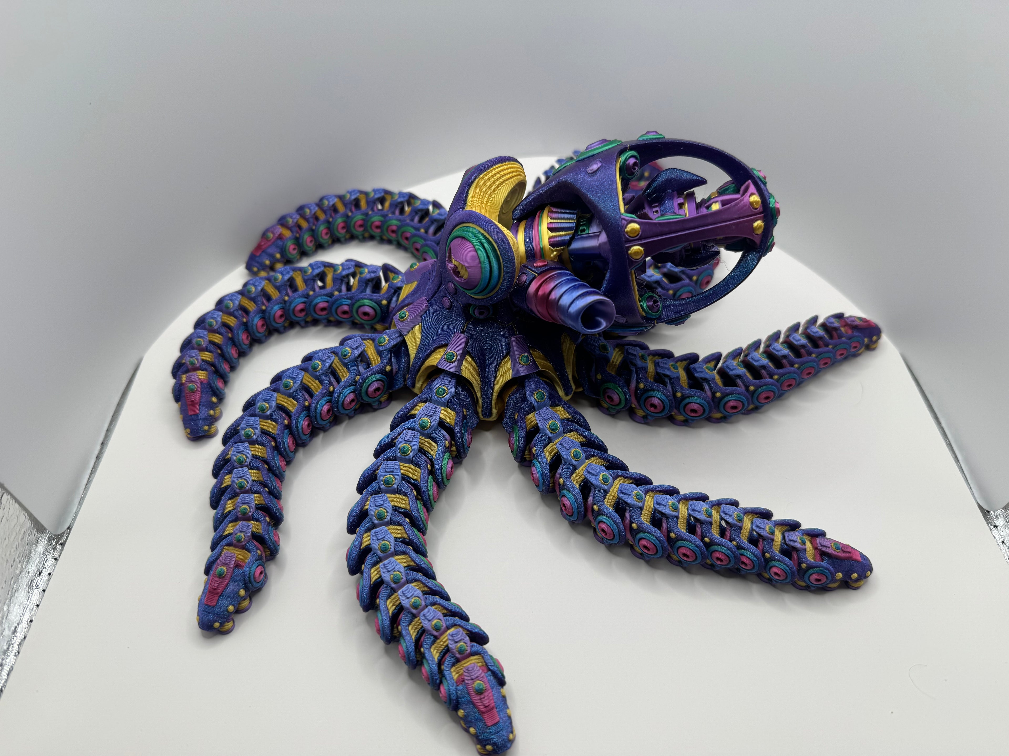 Mechanical Octopus - Colorful (non glow)