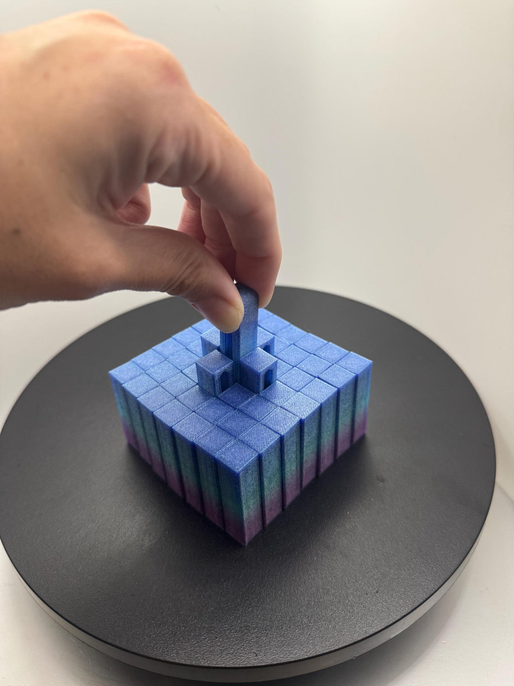 3D Printed Fidget Cube | Flexi Grid Lift Tower