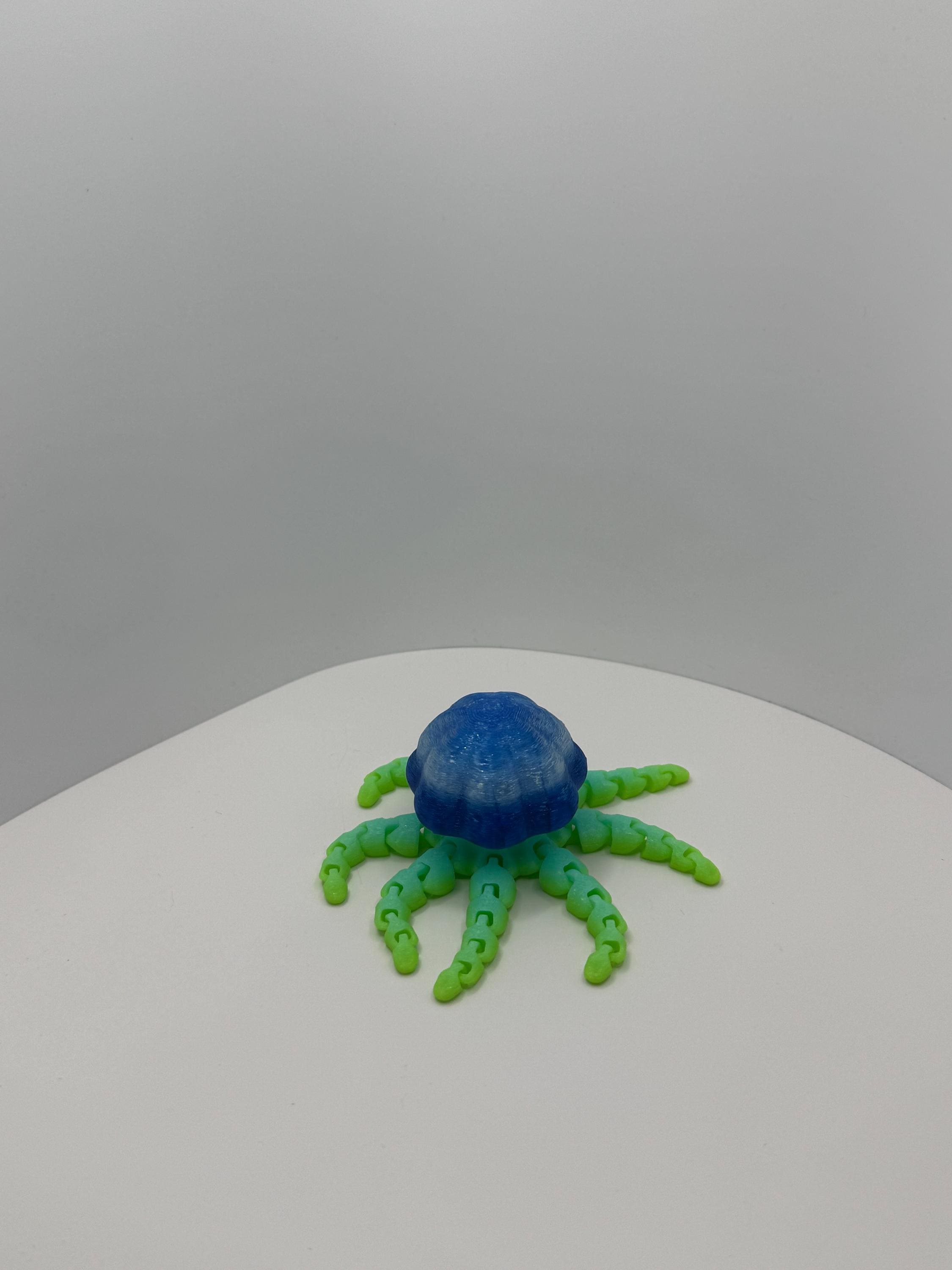 Articulated Jellyfish Fidget Clicker