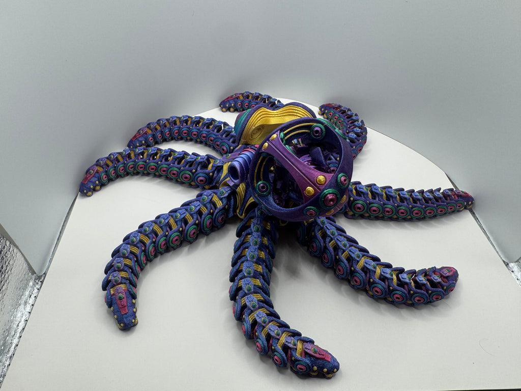Mechanical Octopus - Colorful (non glow)
