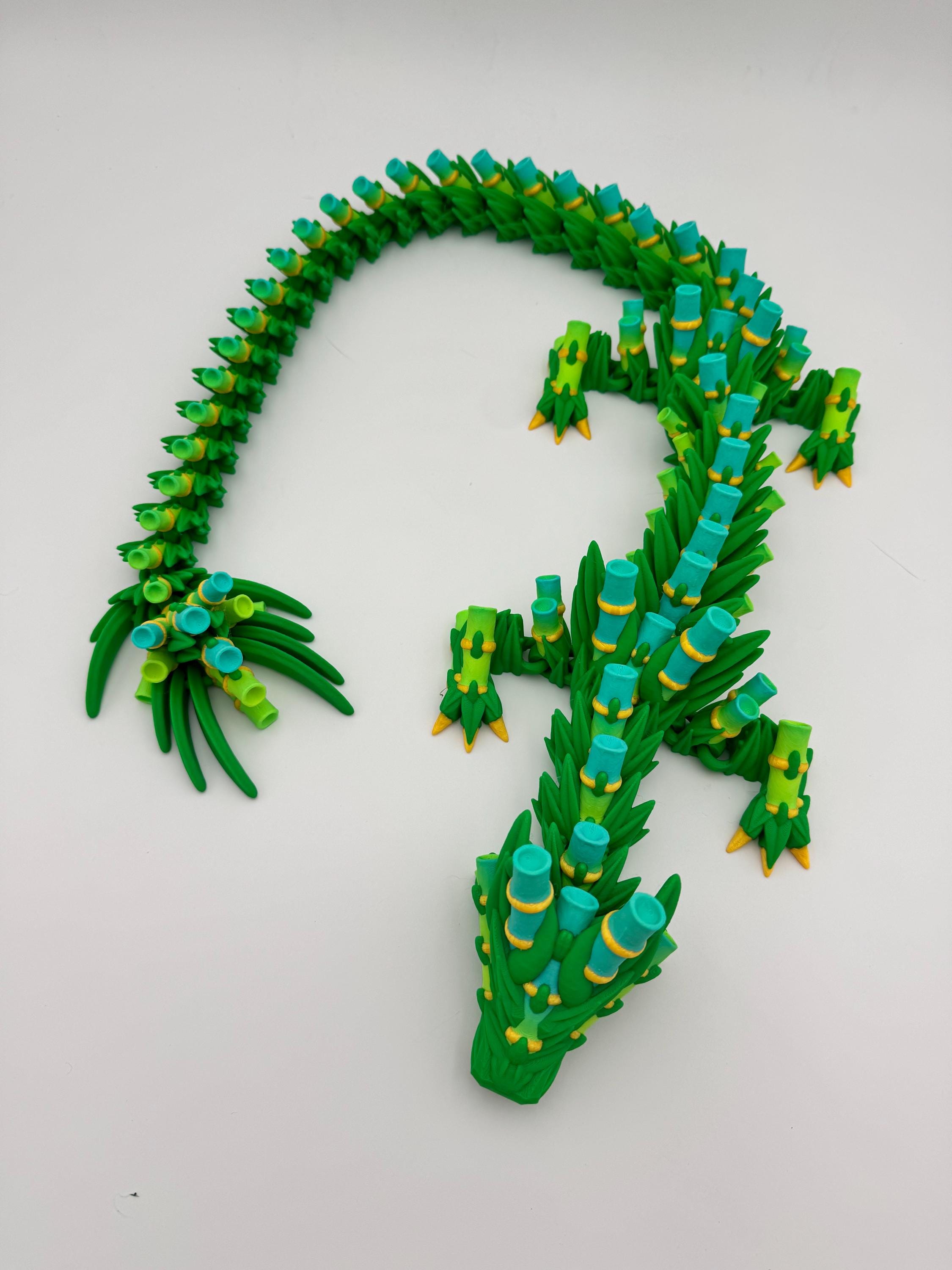 Articulated Bamboo Dragon