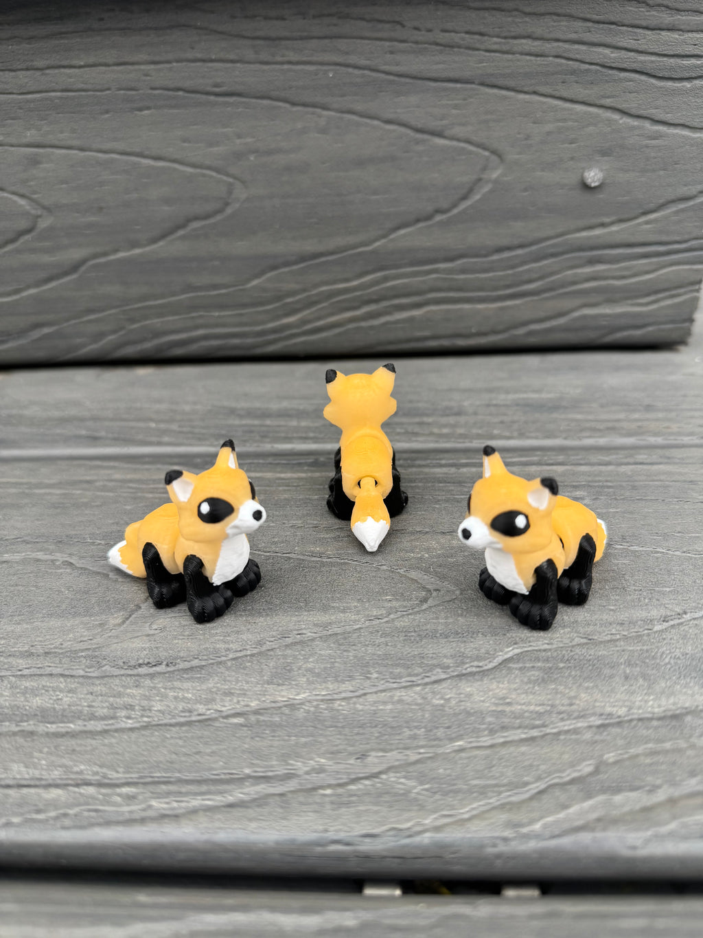 Fox Changeling - 3D Printed Hatchipal Mini Animal