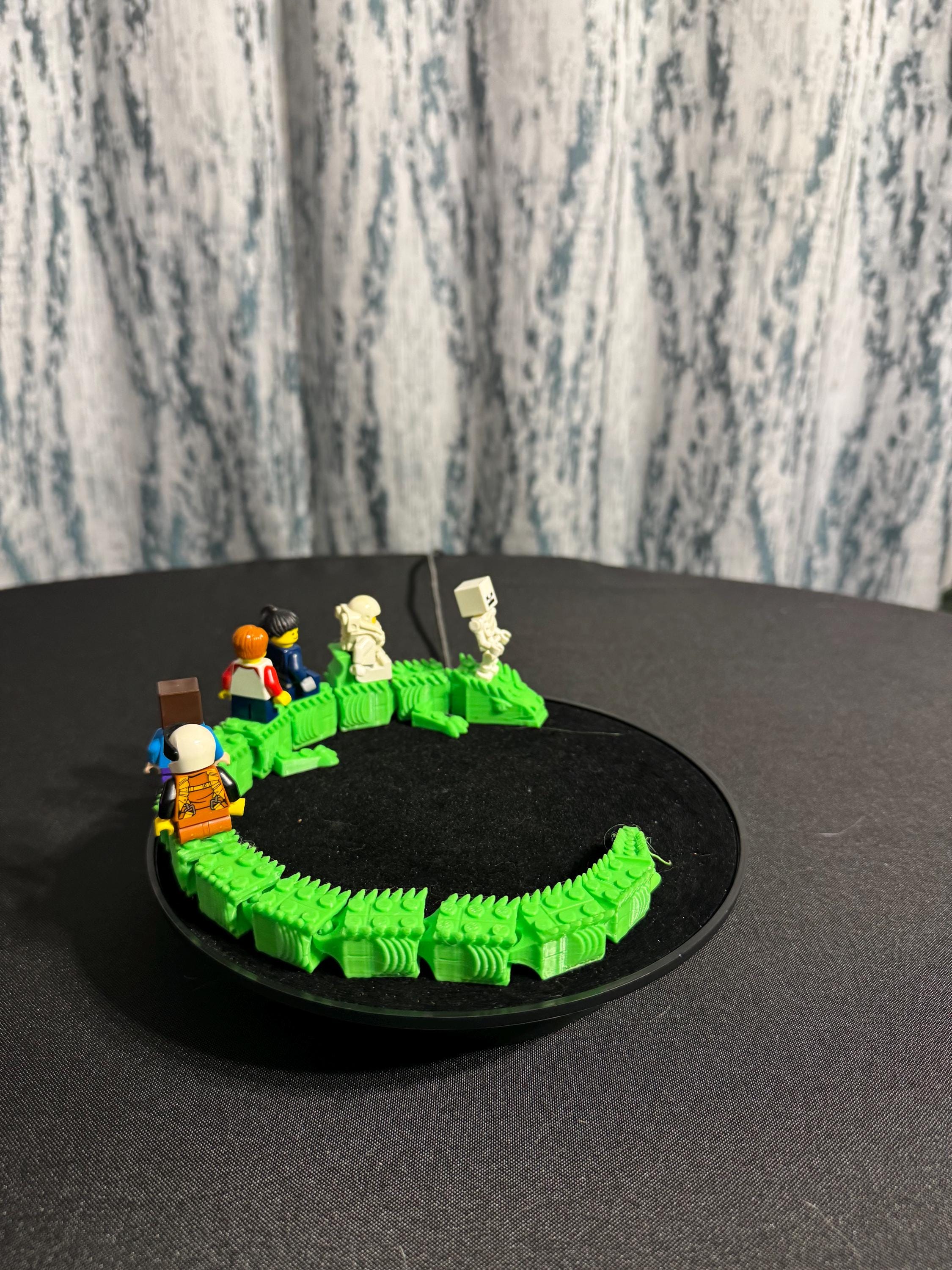 Rideable 3D Printed Dragon compatible with Lego Minifigures