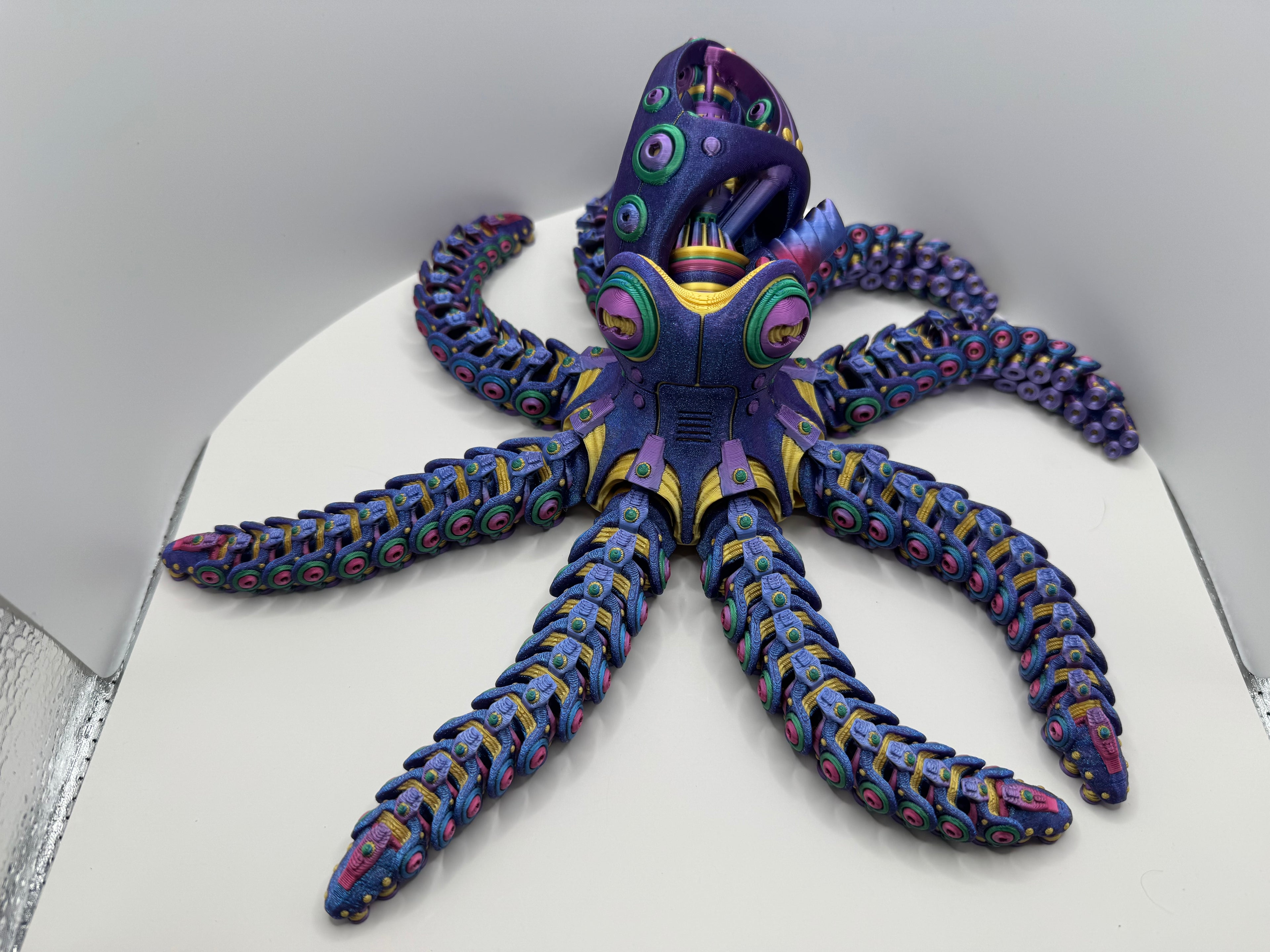 Mechanical Octopus - Colorful (non glow)