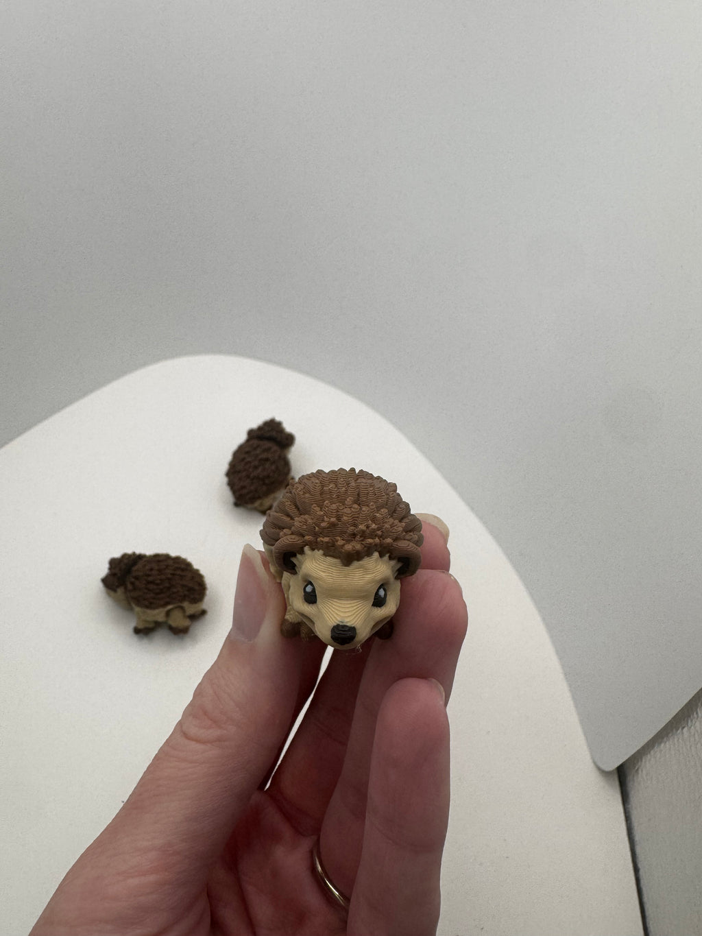 Hedgehog - 3D Printed Hatchipal Collectible Mini Animal