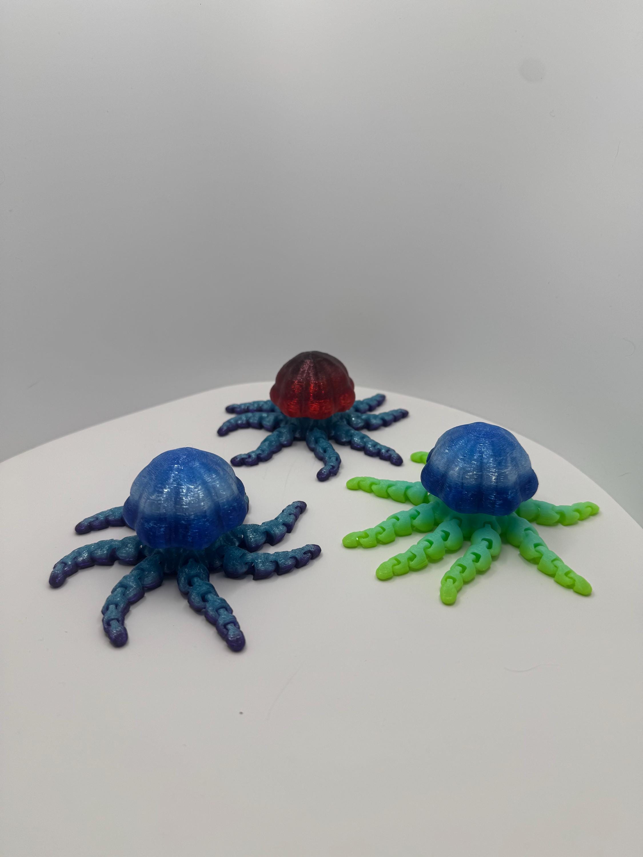 Articulated Jellyfish Fidget Clicker