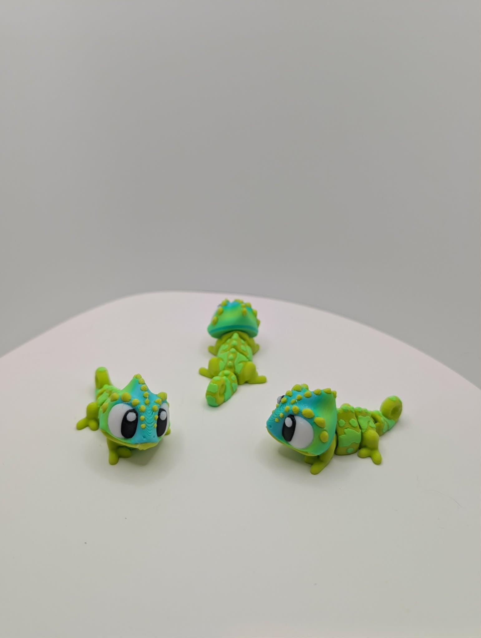 Chameleon - 3D Printed Hatchipal Collectible Mini Animal