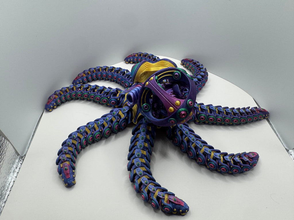 Mechanical Octopus - Colorful (non glow)