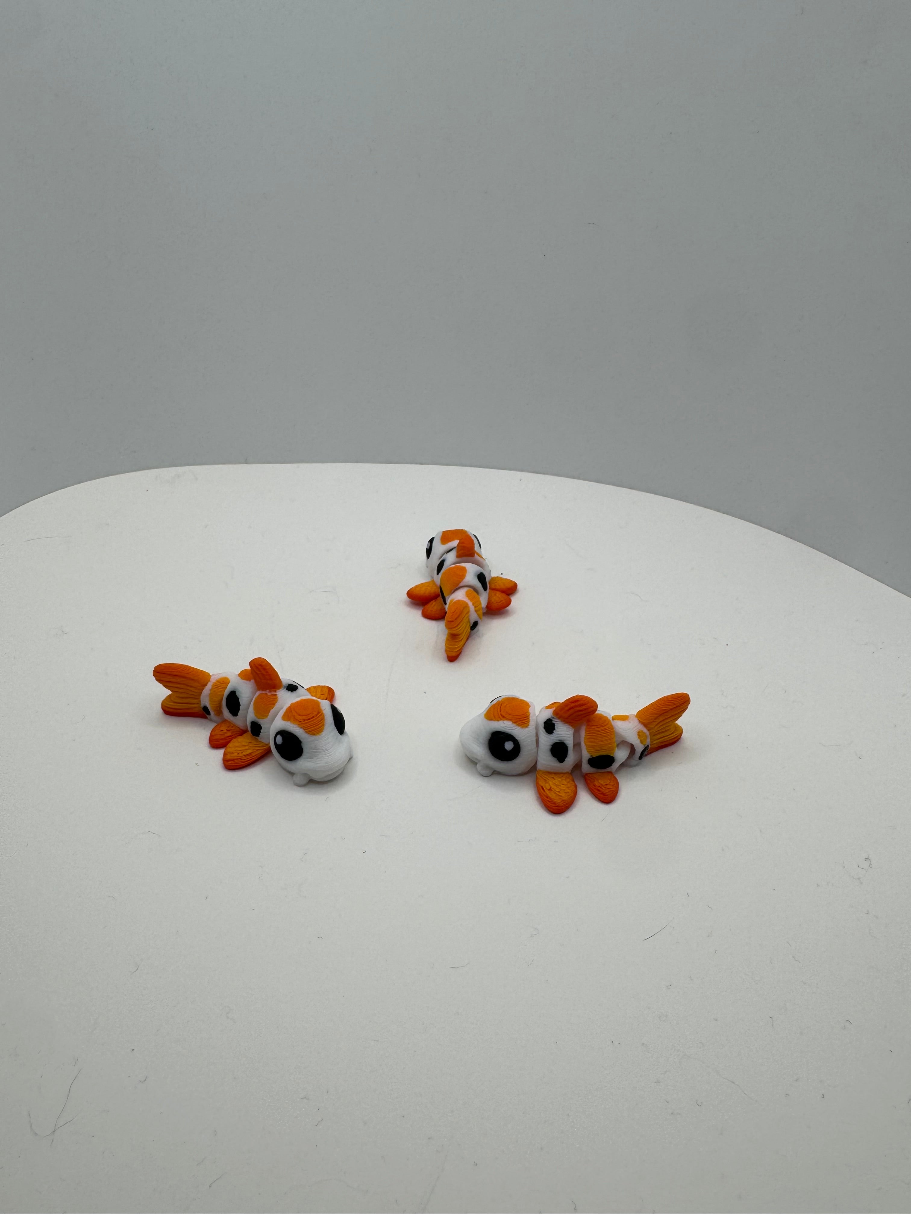 Koi Fish - 3D Printed Hatchipal Collectible Mini Animal