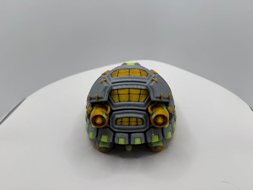 Robotic Articulated Turtle - Lime Green