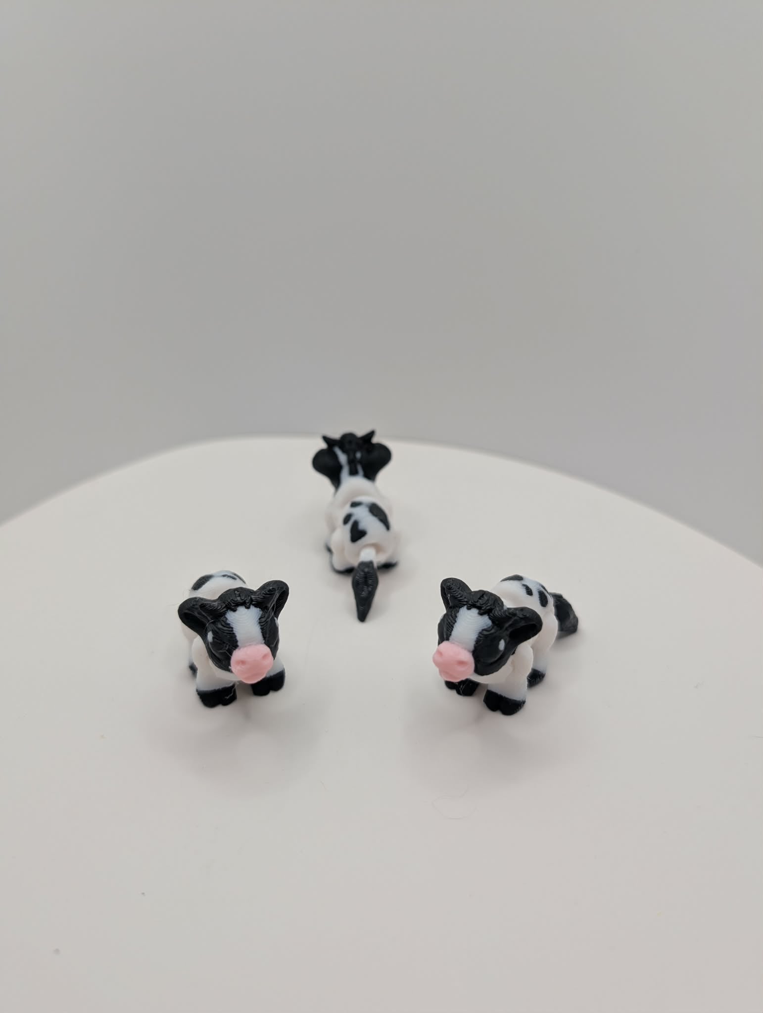 Cow - 3D Printed Hatchipal Collectible Mini Animal
