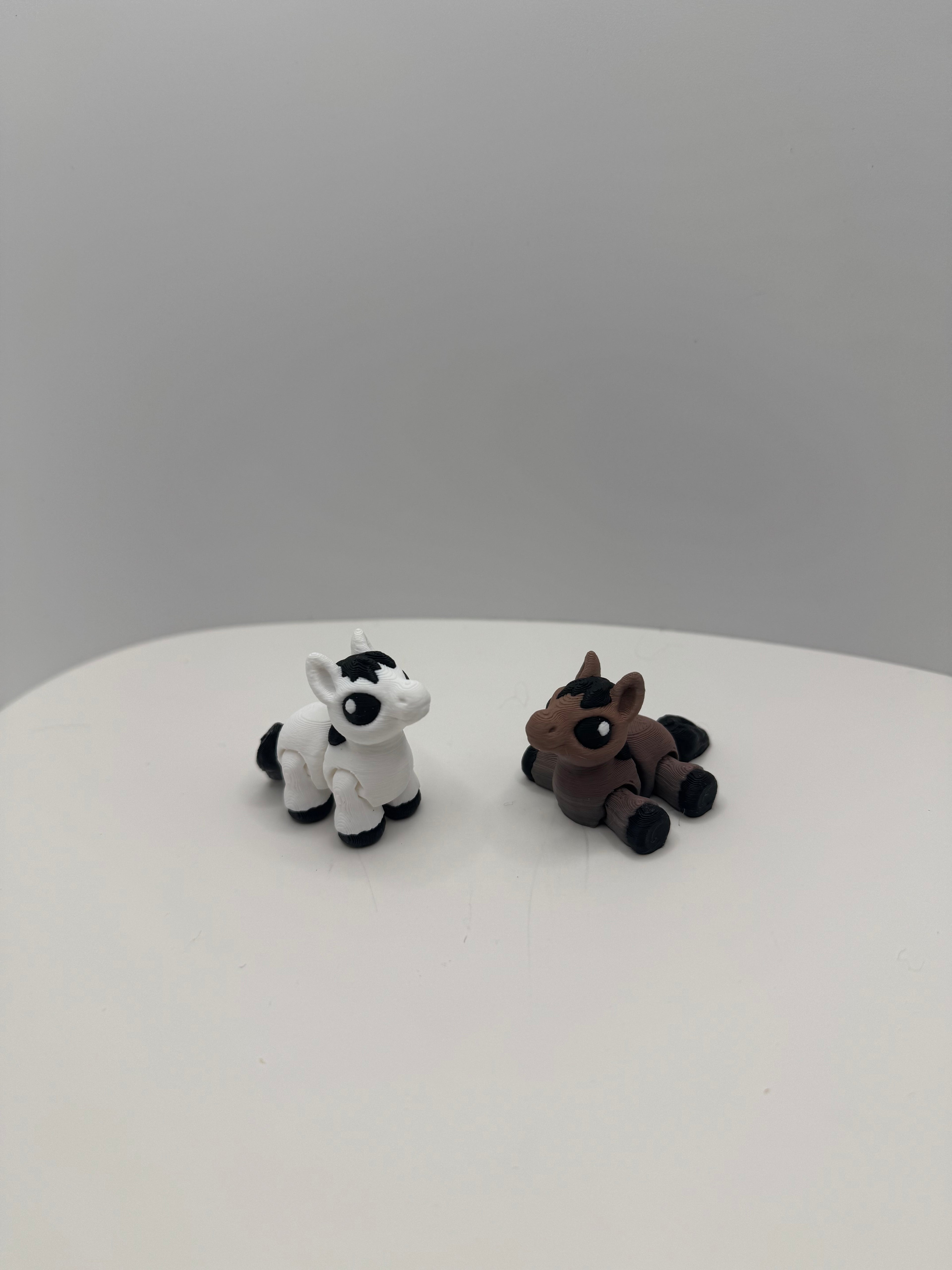 Horse - 3D Printed Hatchipal Collectible Mini Animal