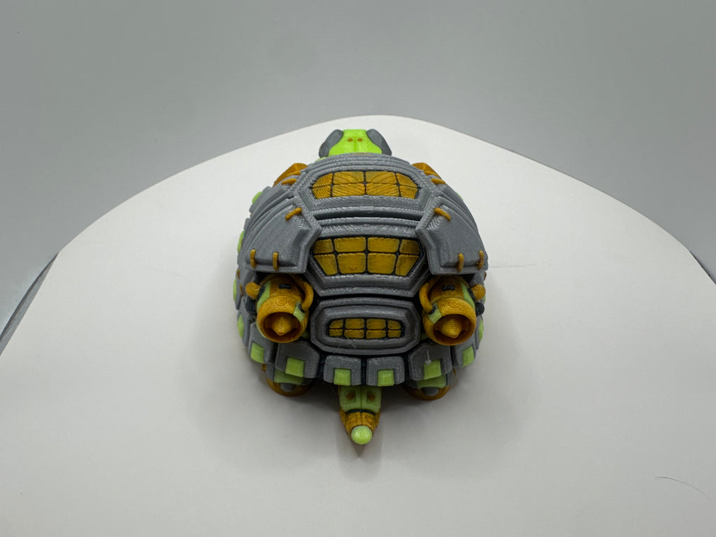 Robotic Articulated Turtle - Lime Green
