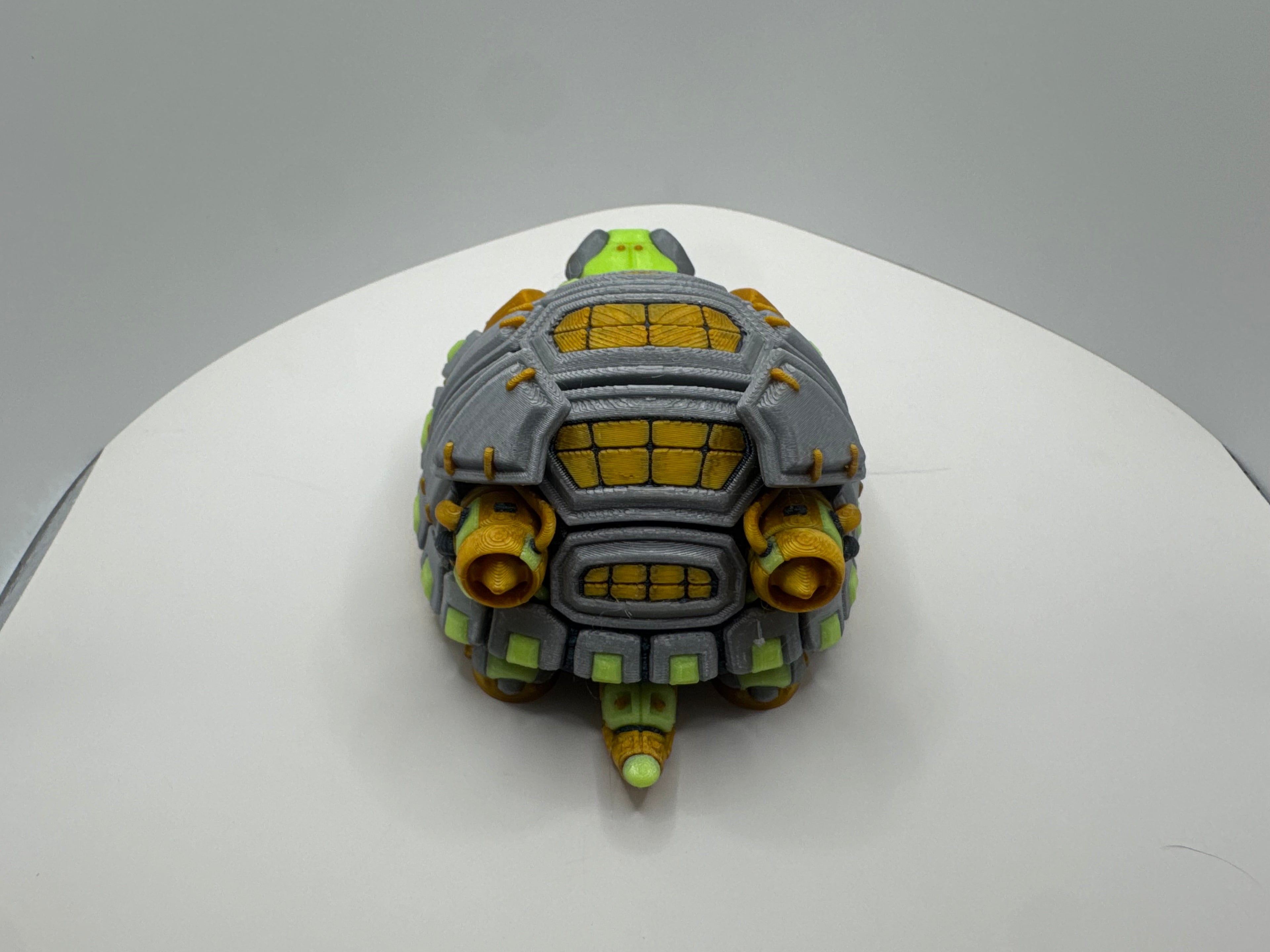 Robotic Articulated Turtle - Lime Green