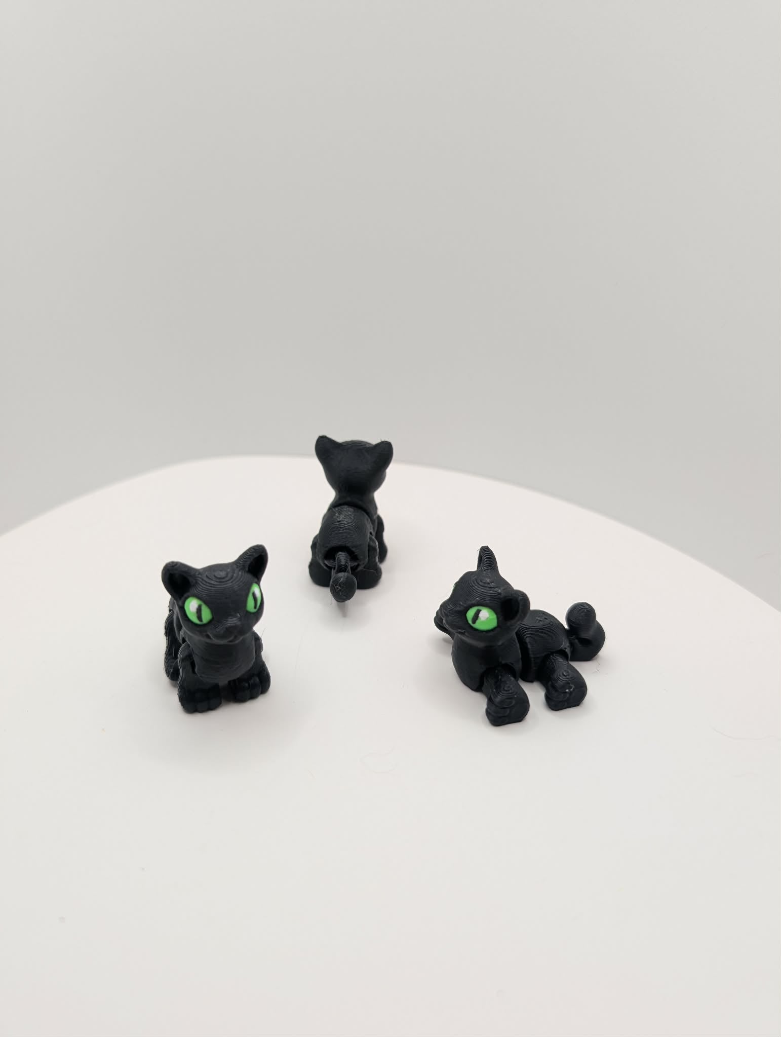 Cat - 3D Printed Hatchipal Collectible Mini Animal