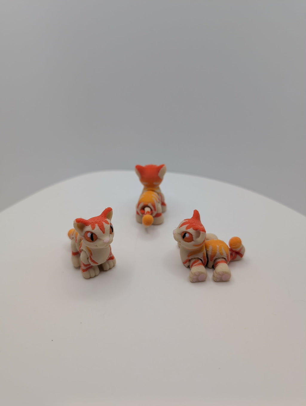 Cat - 3D Printed Hatchipal Collectible Mini Animal