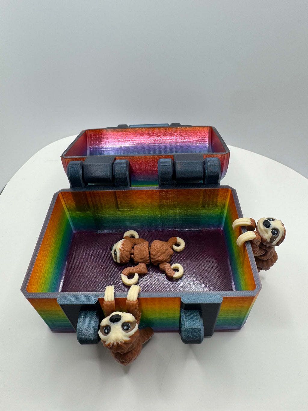 Sloth - 3D Printed Hatchipal Collectible Mini Animal