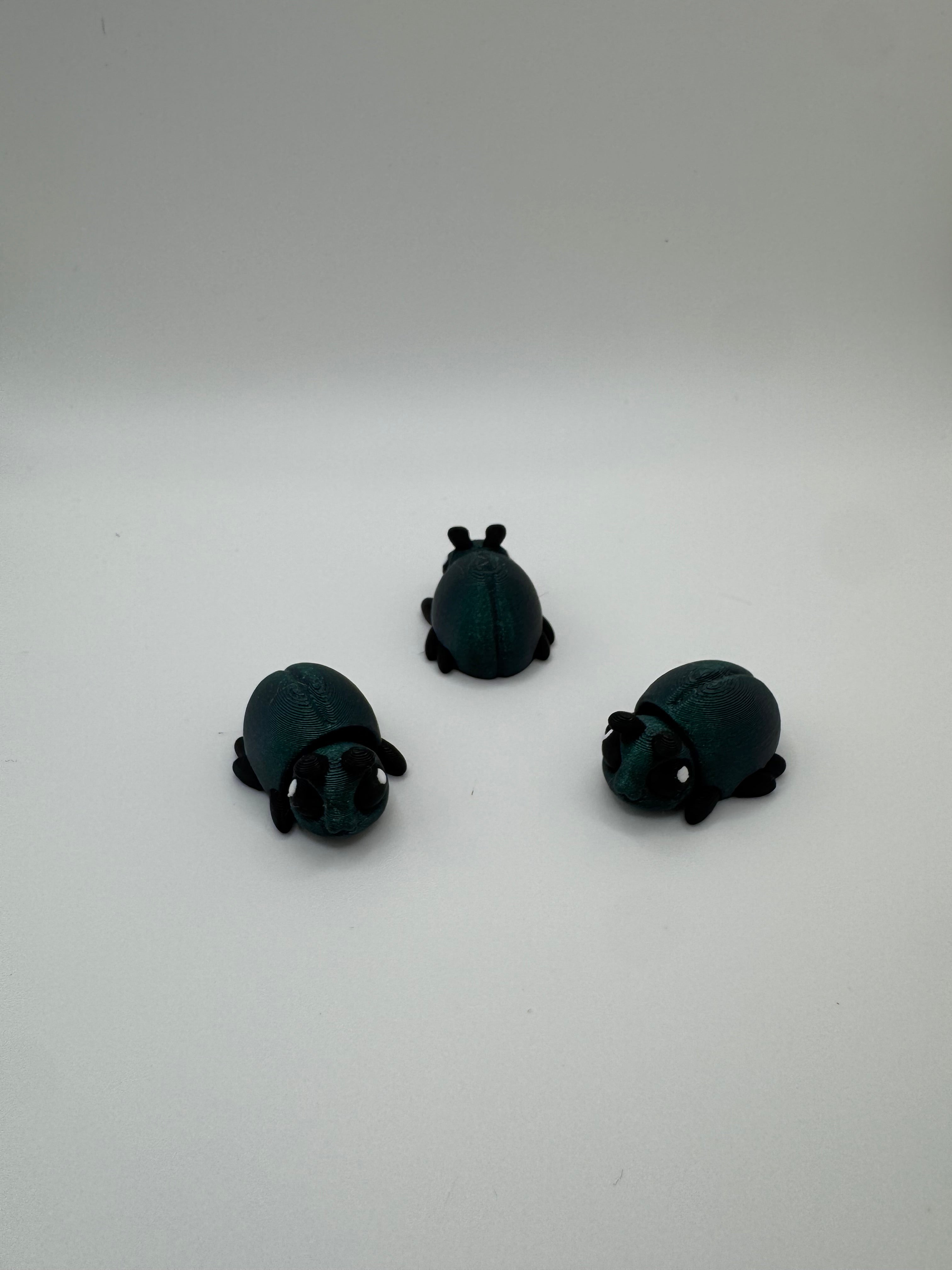 Beetle - 3D Printed Hatchipal Collectible Mini Animal