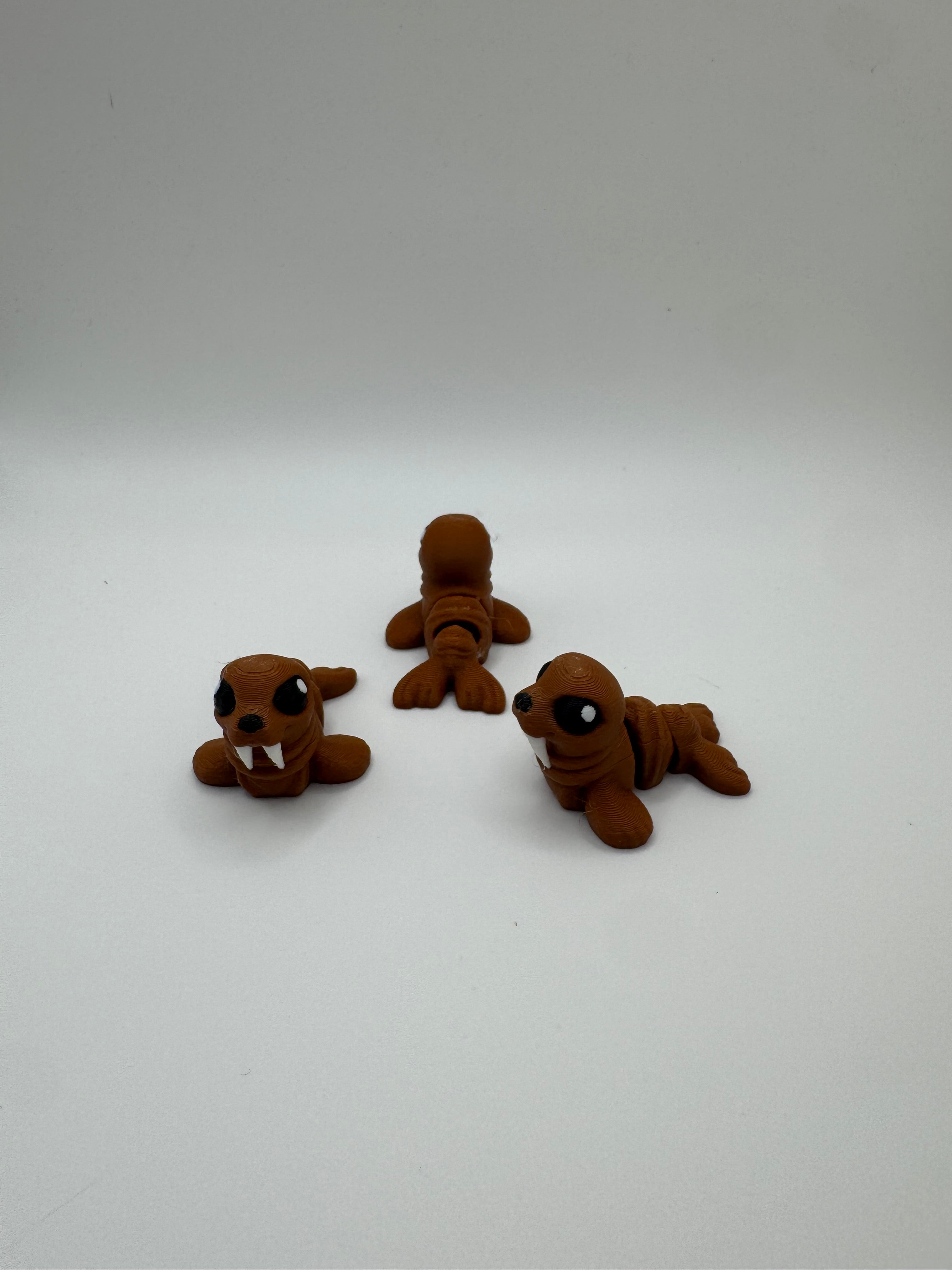 Walrus - 3D Printed Hatchipal Collectible Mini Animal