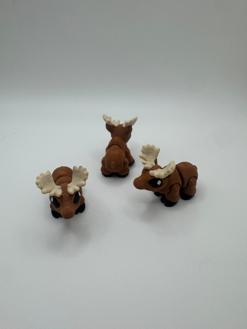 Moose - 3D Printed Hatchipal Collectible Mini Animal