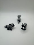 Raccoon - 3D Printed Hatchipal Collectible Mini Animal