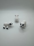 Polar Bear - 3D Printed Hatchipal Collectible Mini Animal