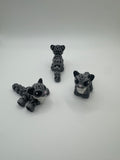 Snow Leopard - 3D Printed Hatchipal Collectible Mini Animal