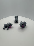 Hippopotamus - 3D Printed Hatchipal Collectible Mini Animal