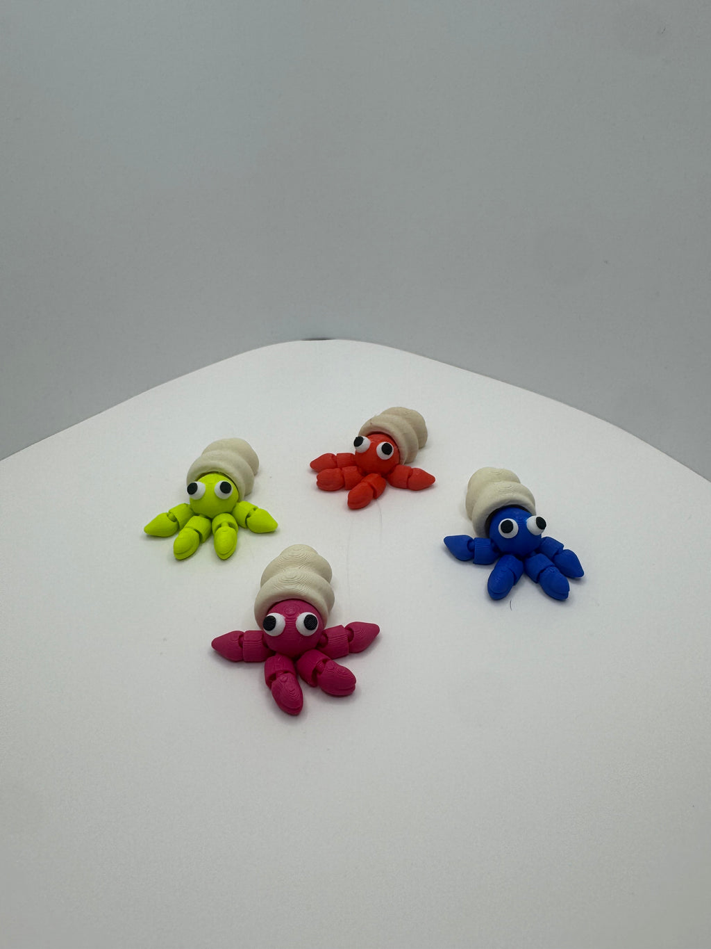 Hermit Crab - 3D Printed Hatchipal Collectible Mini Animal