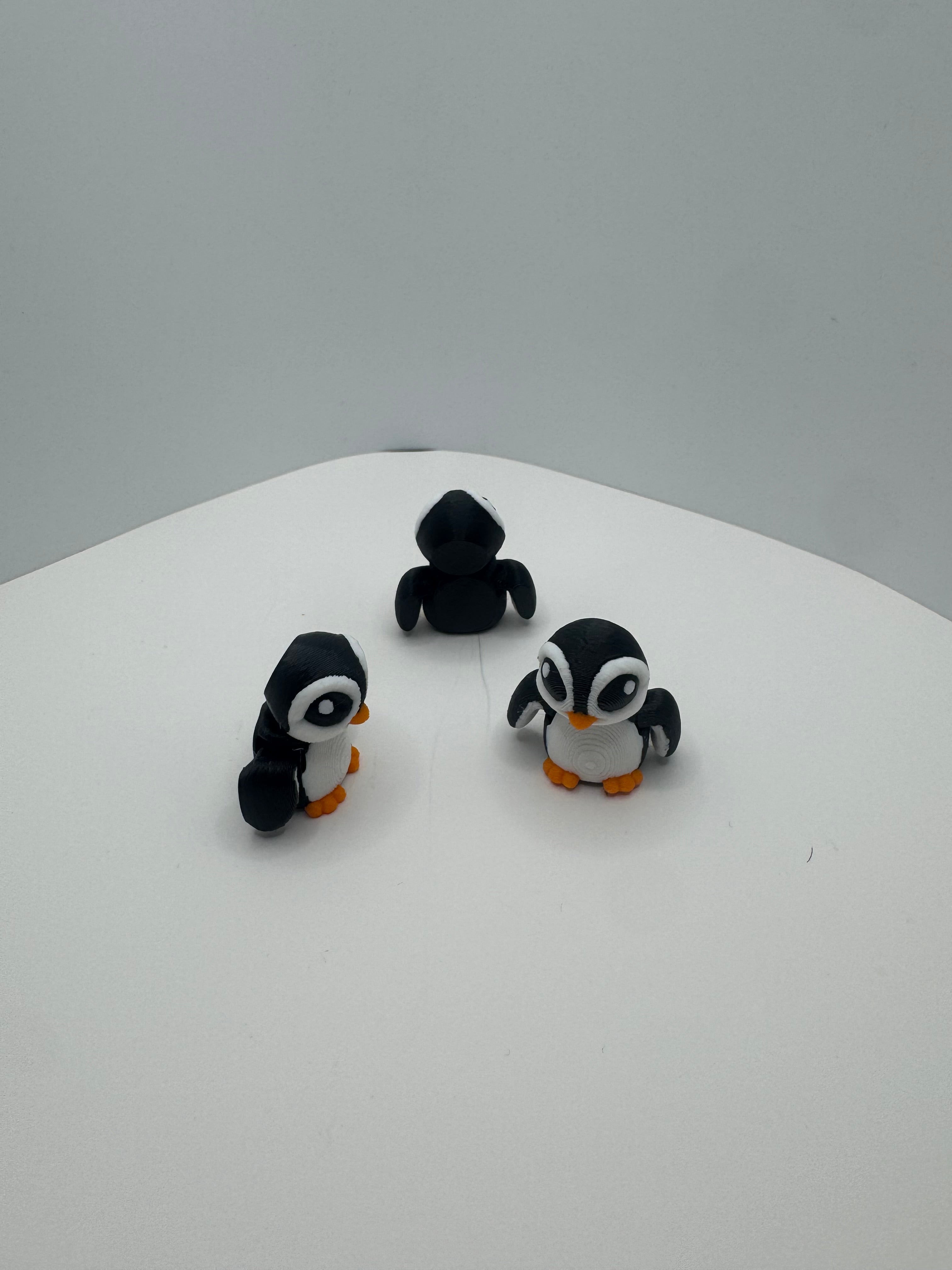 Penguin - 3D Printed Hatchipal Collectible Mini Animal