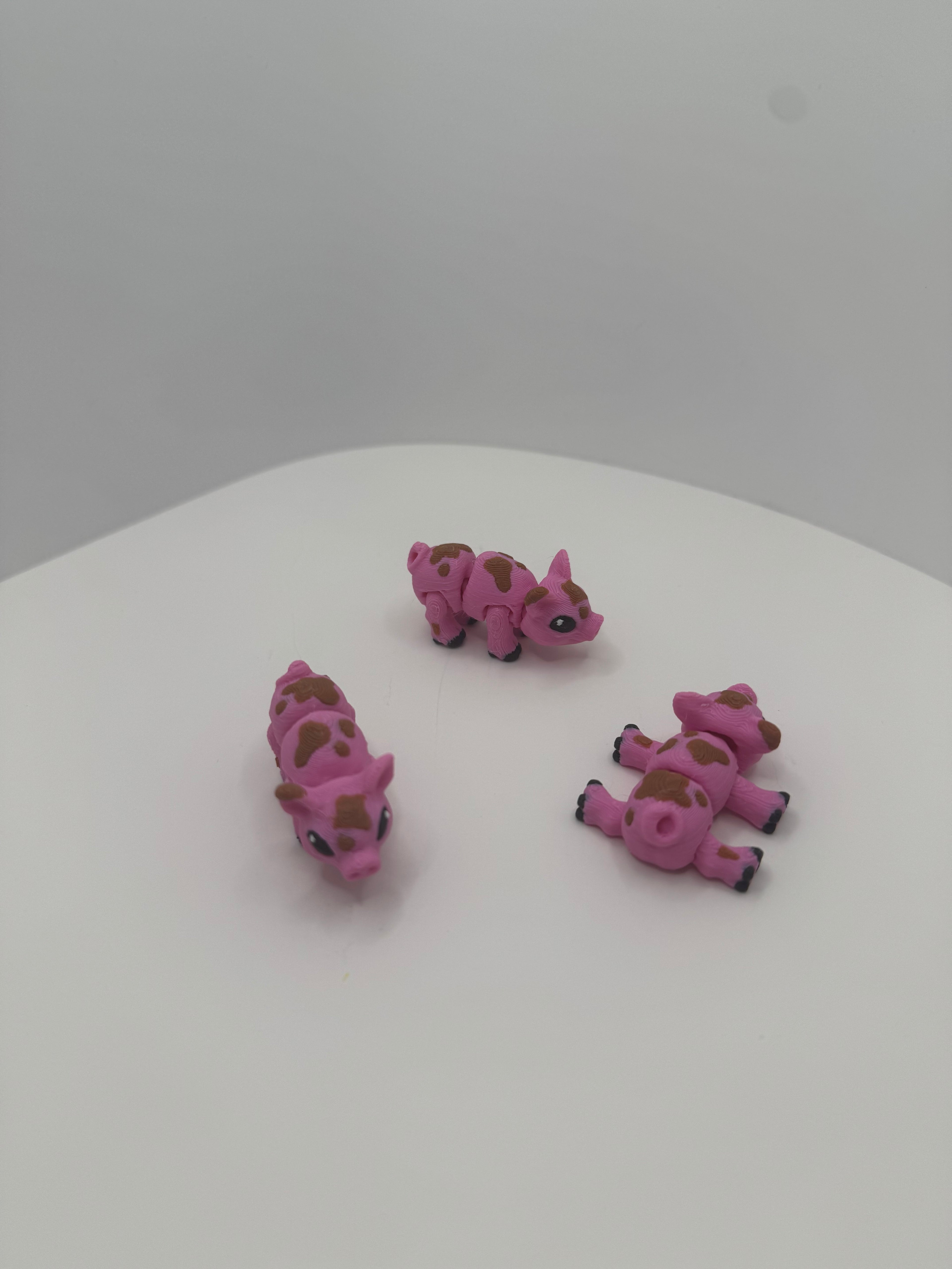 Pig - 3D Printed Hatchipal Collectible Mini Animal