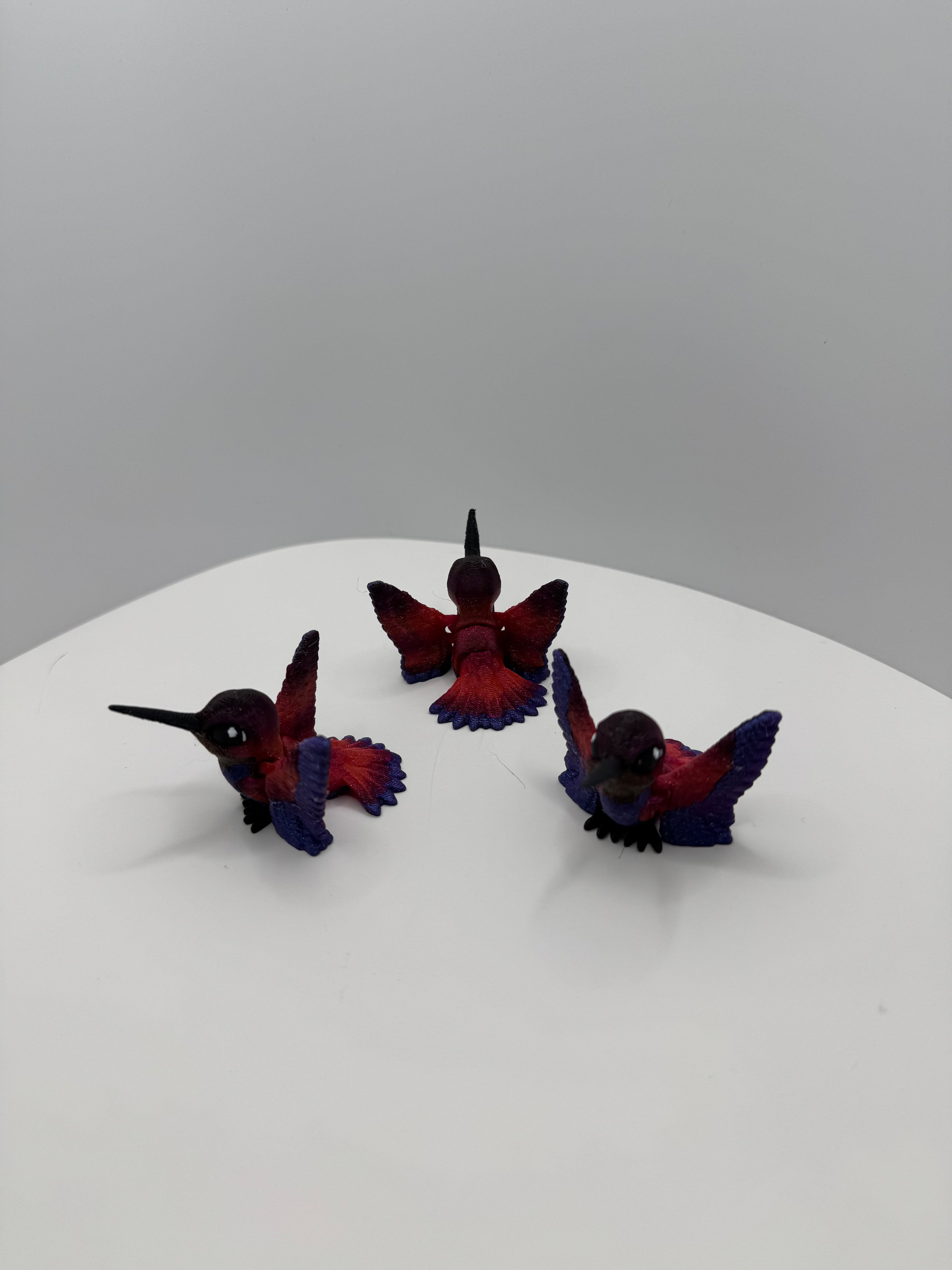 Hummingbird - 3D Printed Hatchipal Collectible Mini Animal