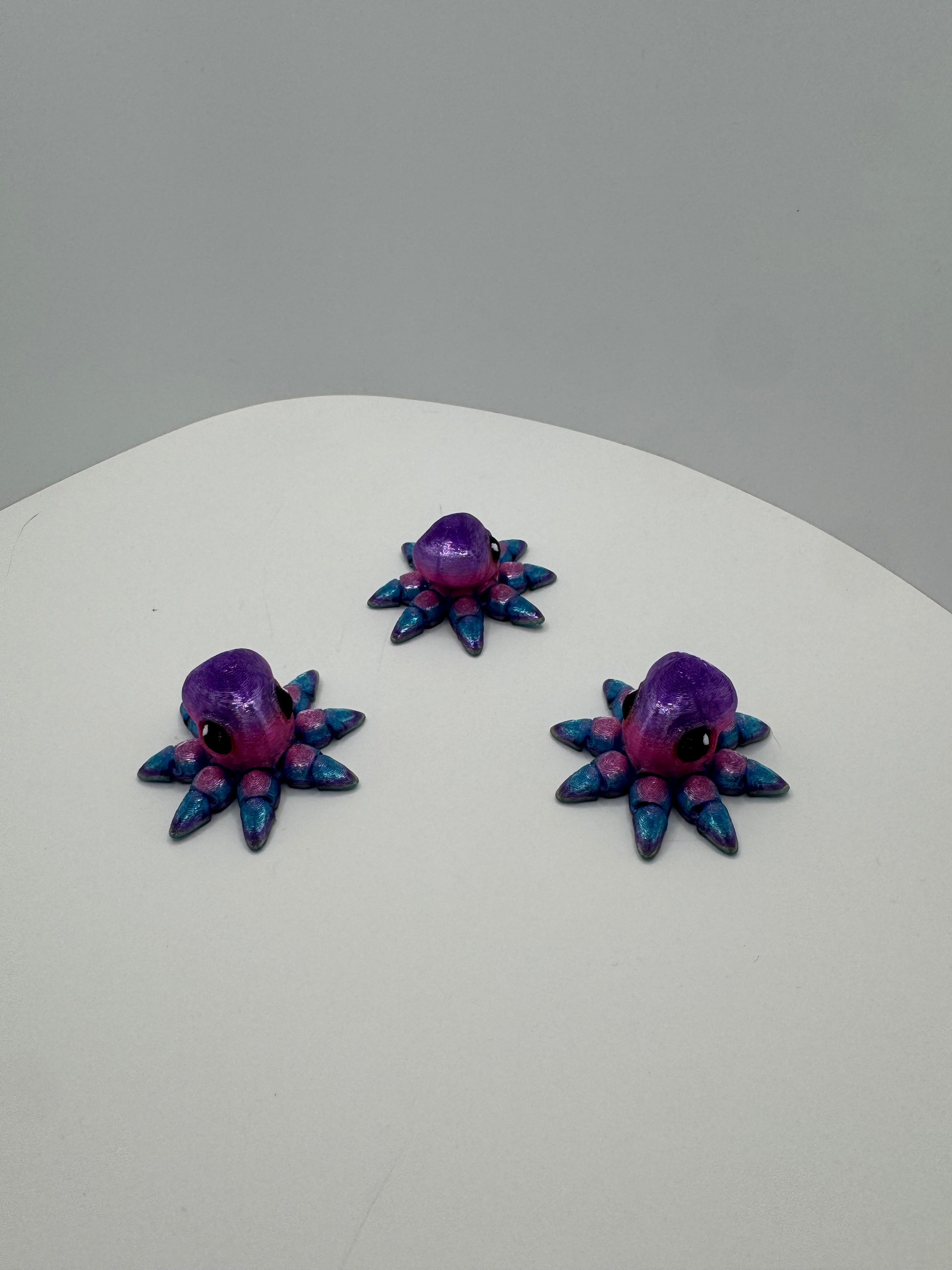 Octopus - 3D Printed Hatchipal Collectible Mini Animal