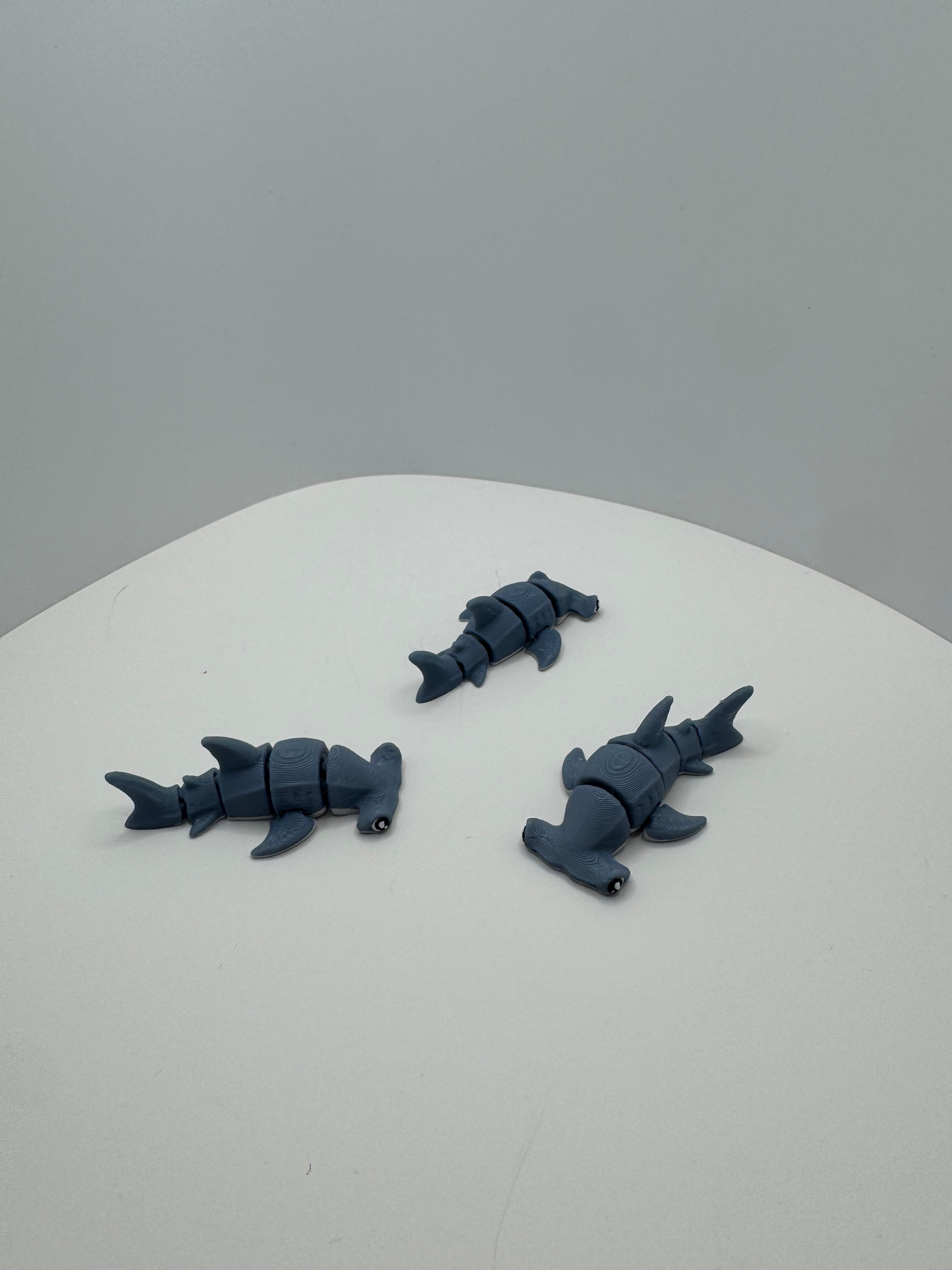 Hammerhead Shark - 3D Printed Hatchipal Collectible Mini Animal
