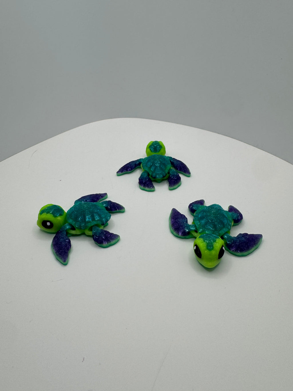 Turtle - 3D Printed Hatchipal Collectible Mini Animal