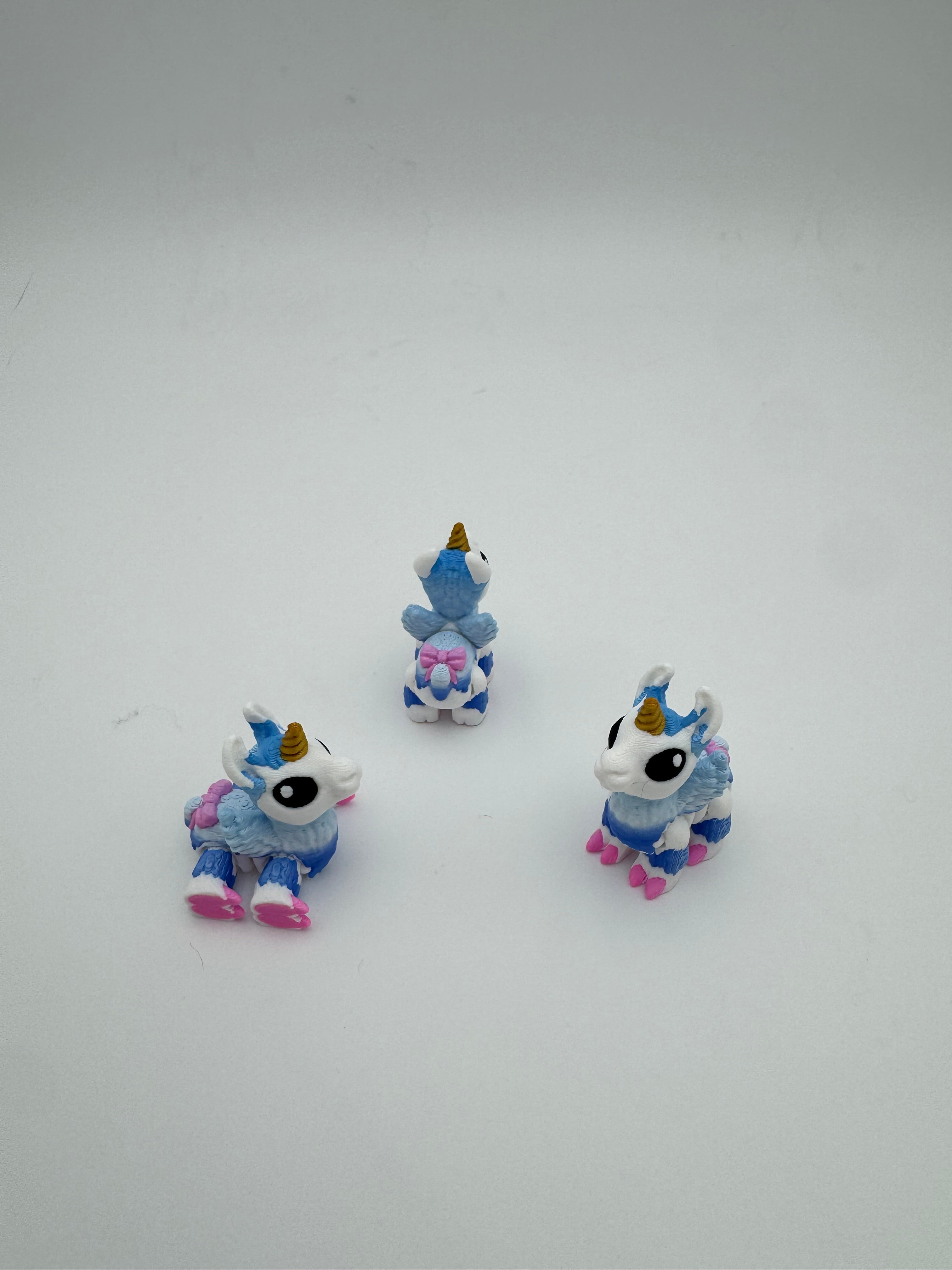 Llamacorn - 3D Printed Hatchipal Collectible Mini Animal