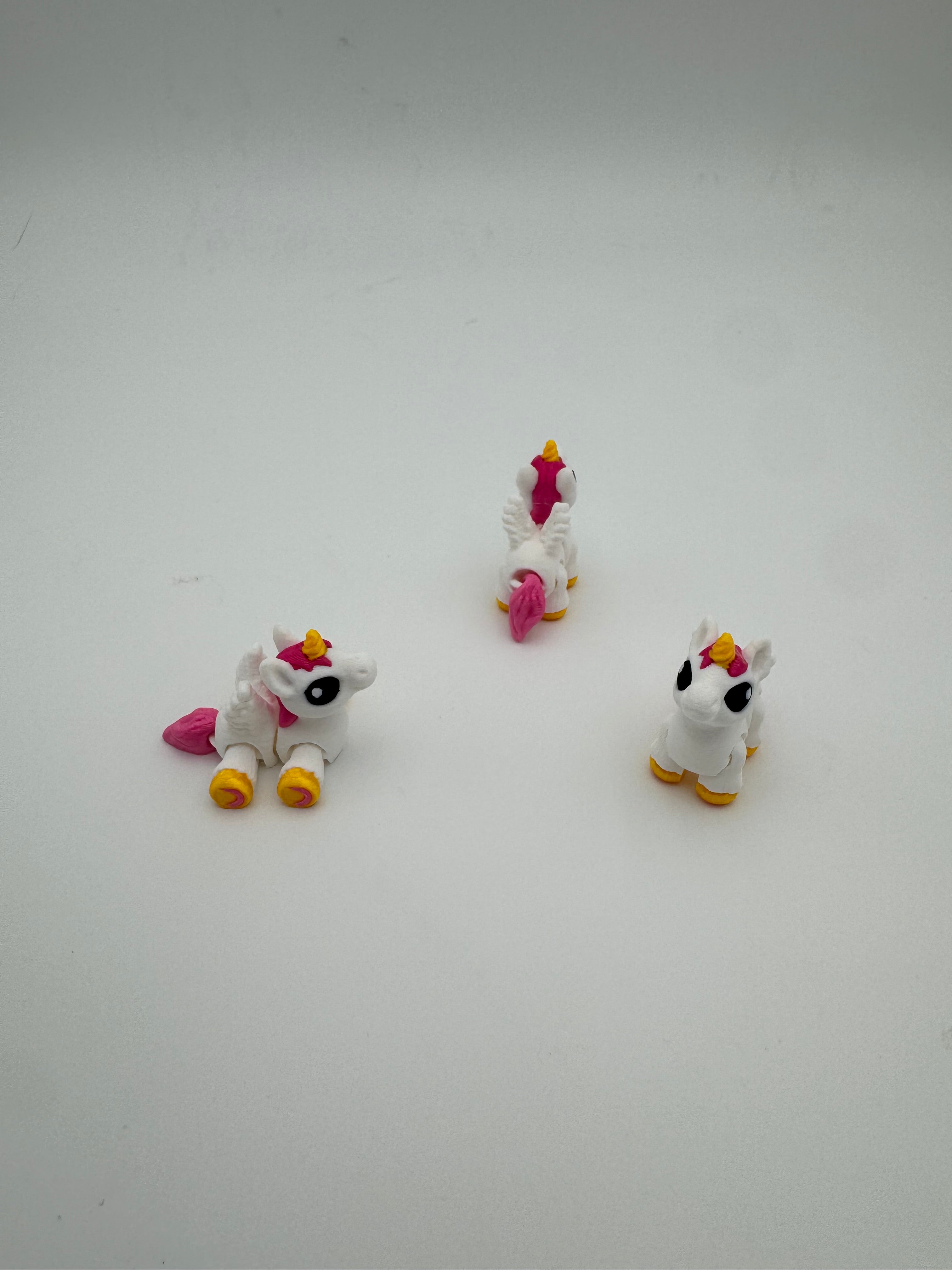 Alicorn - 3D Printed Hatchipal Collectible Mini Animal