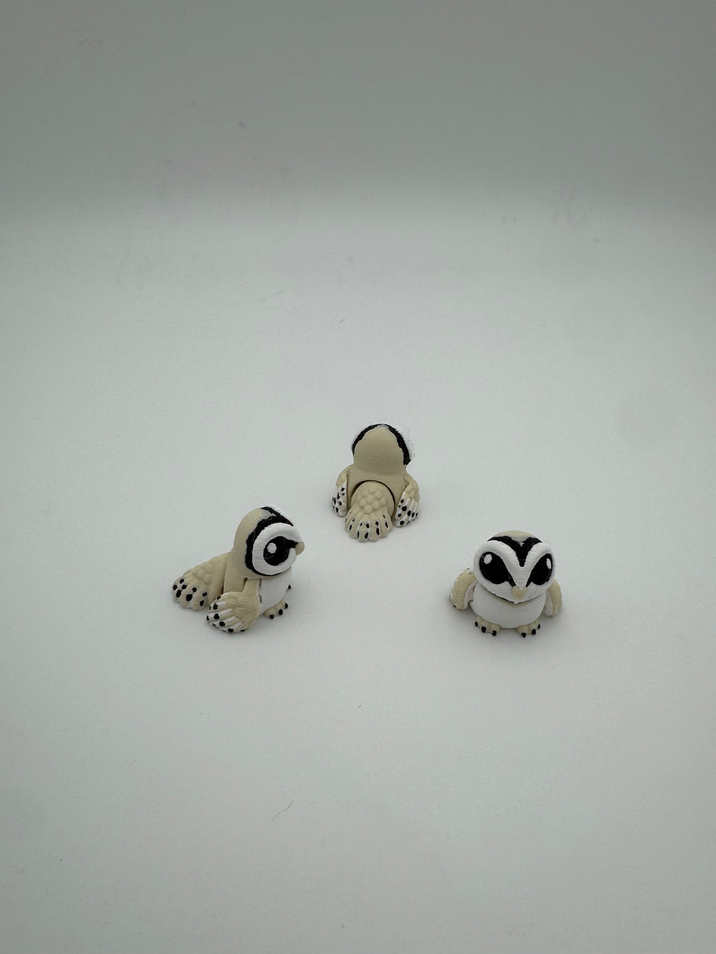Owl - 3D Printed Hatchipal Collectible Mini Animal