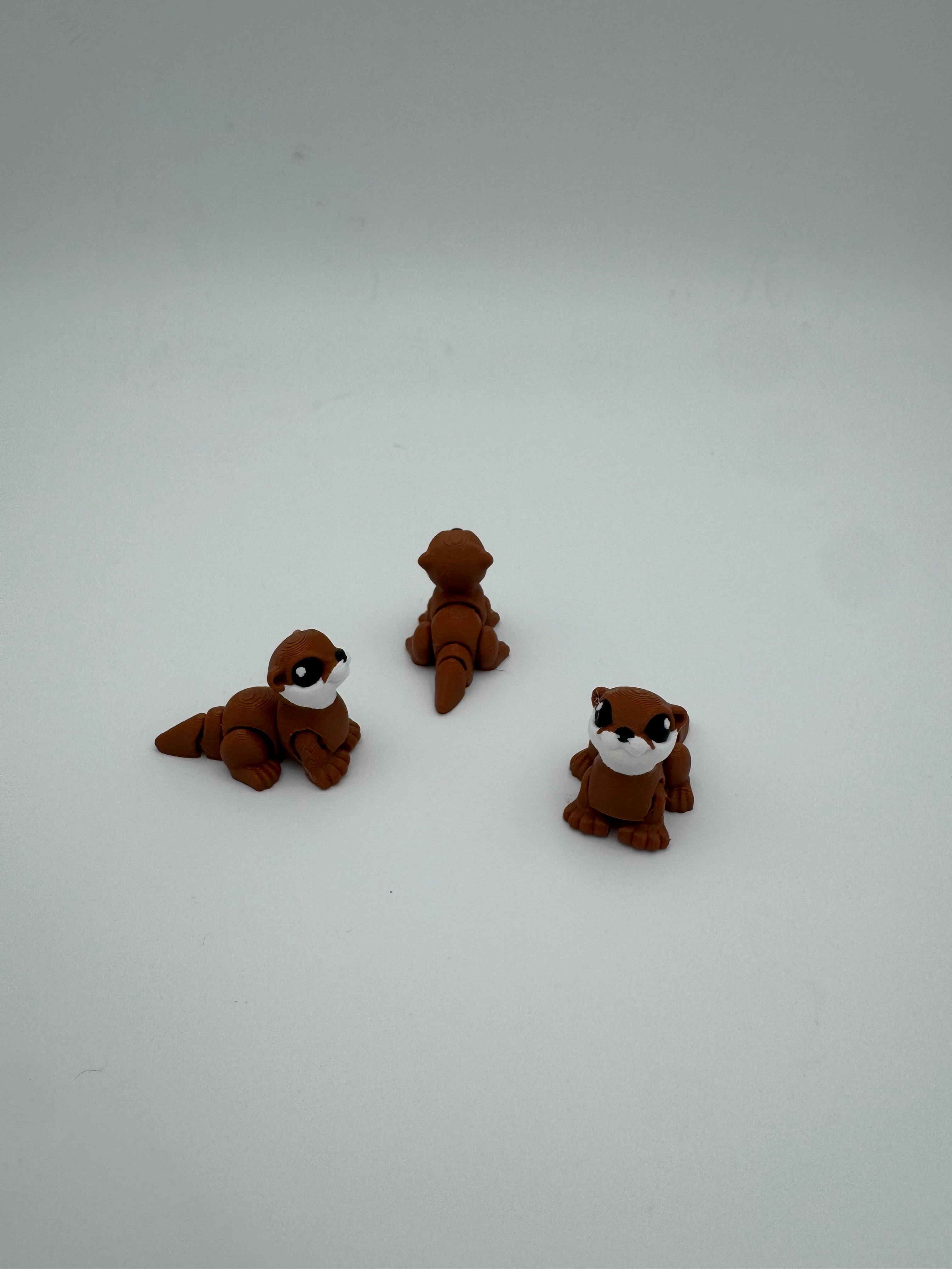 Otter - 3D Printed Hatchipal Collectible Mini Animal