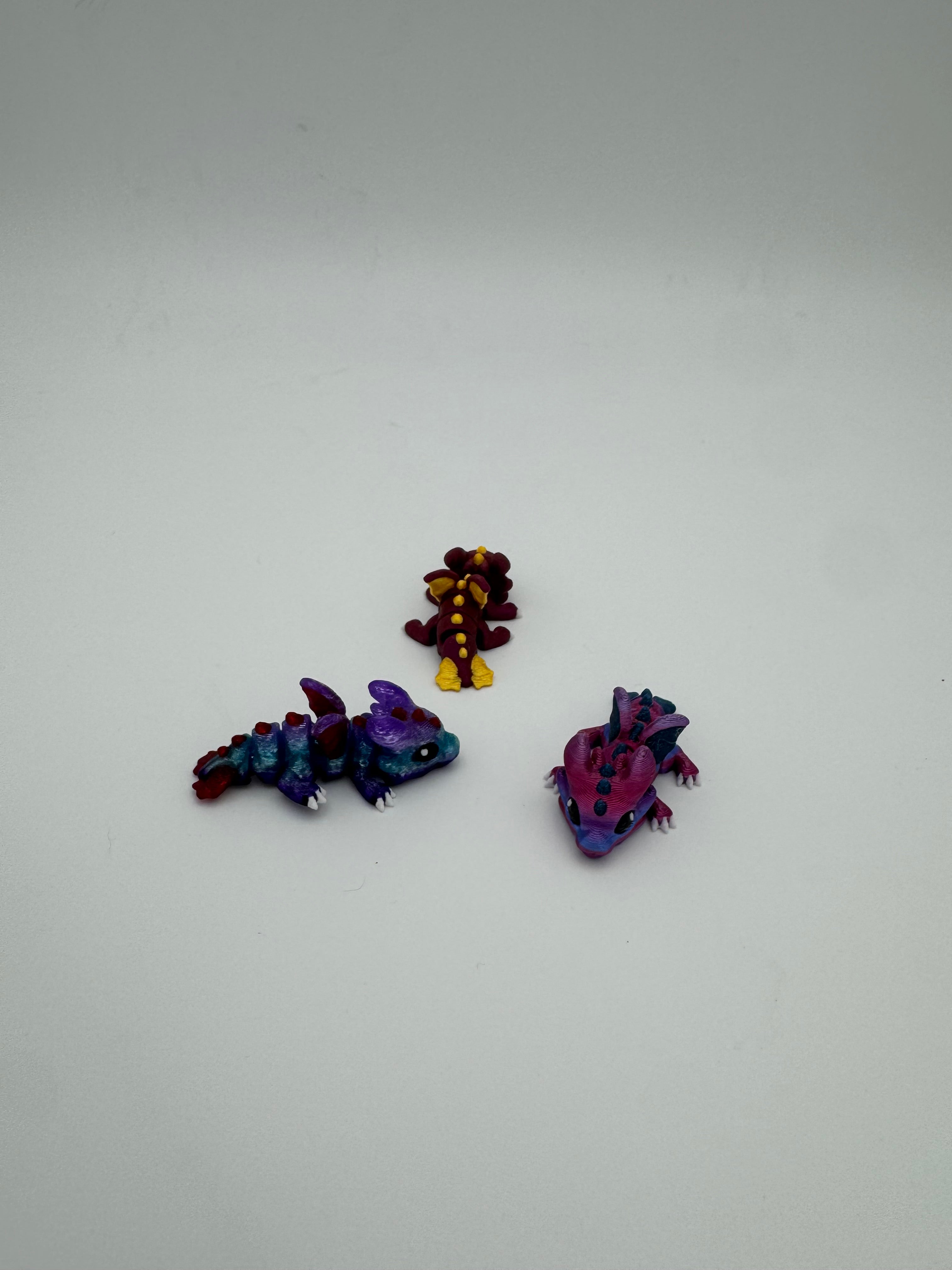 Dragon - 3D Printed Hatchipal Collectible Mini Animal