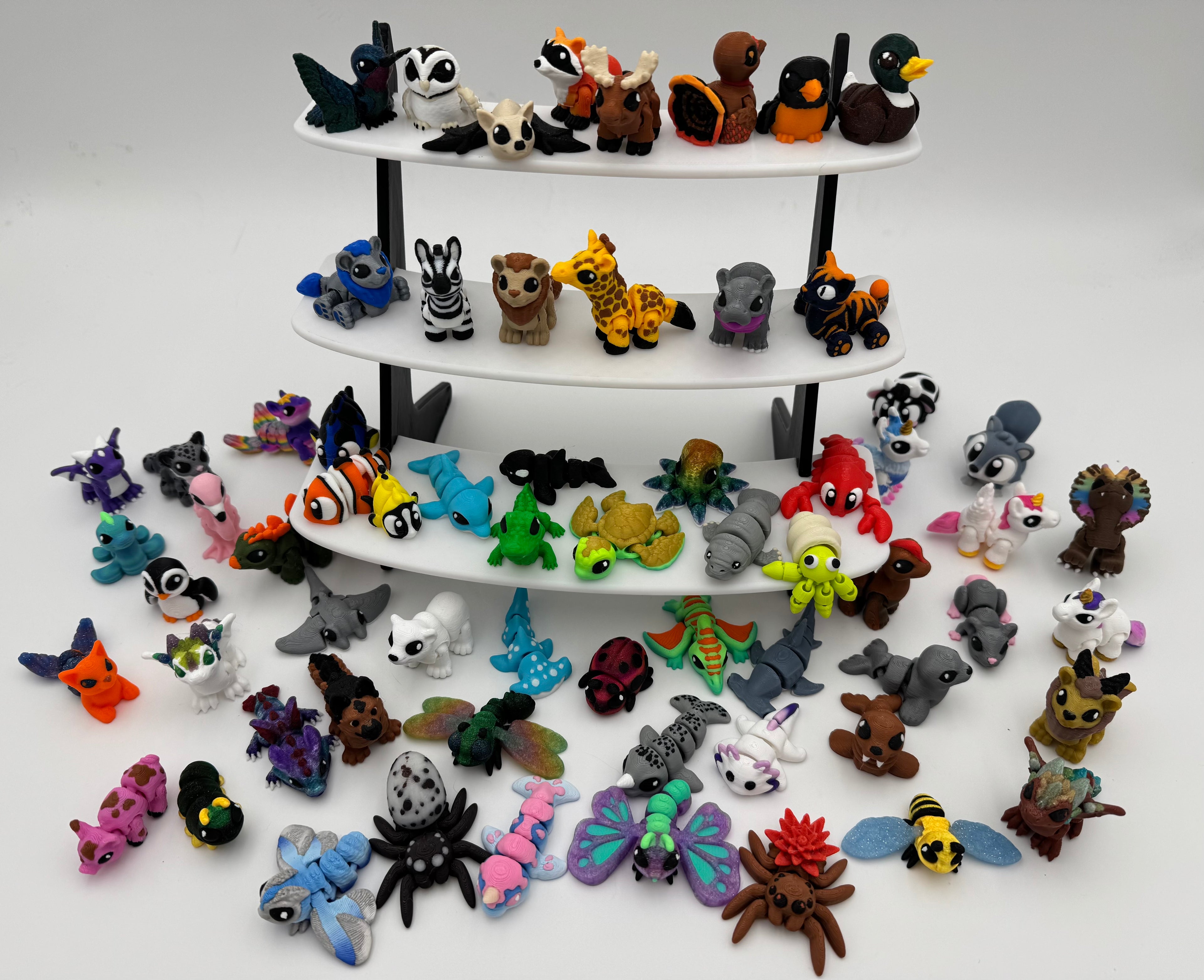 10-Pack Hatchipal Mini Animal Mystery Assortment