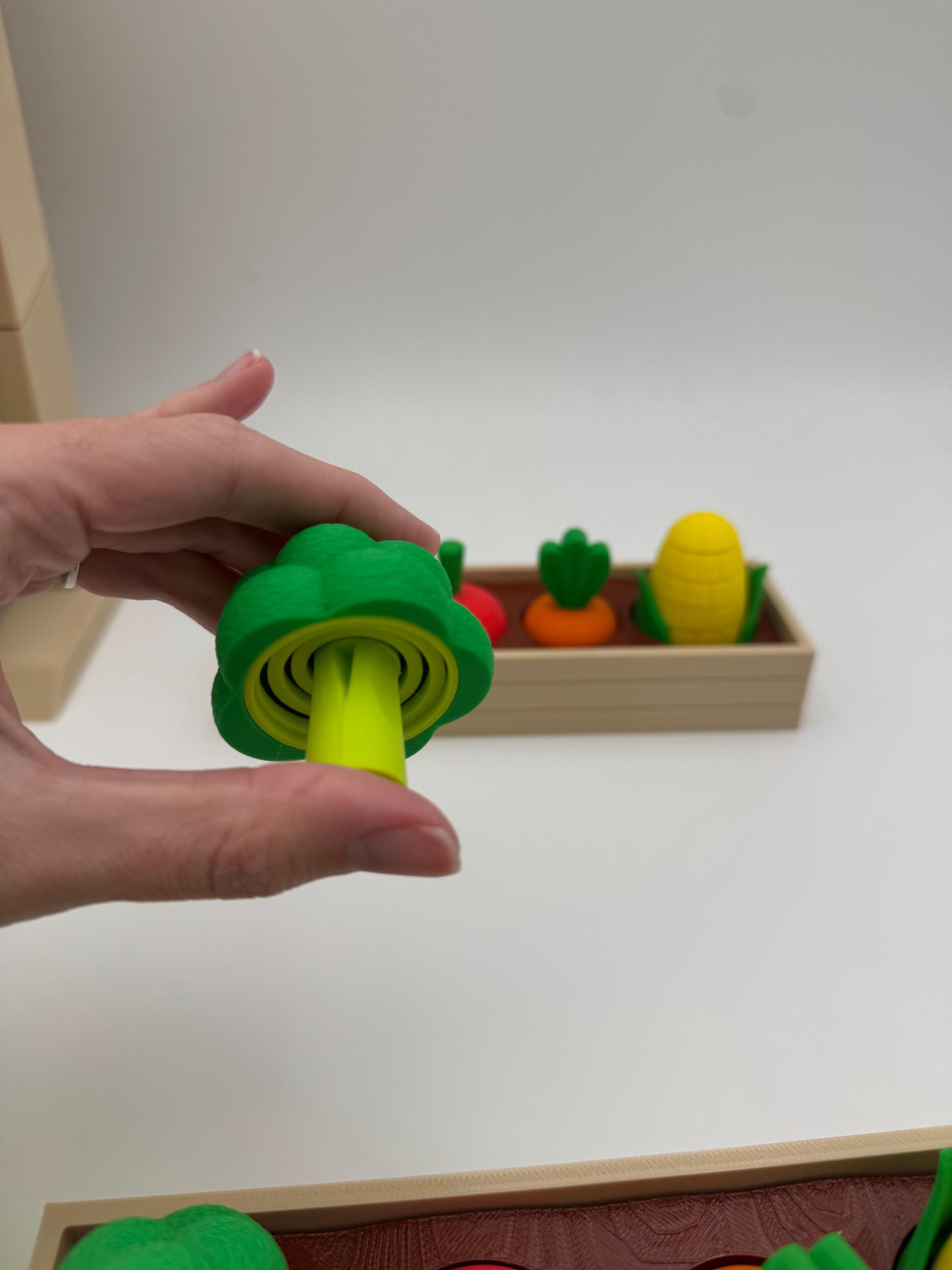 3D Printed Sensory Garden Fidget Toy