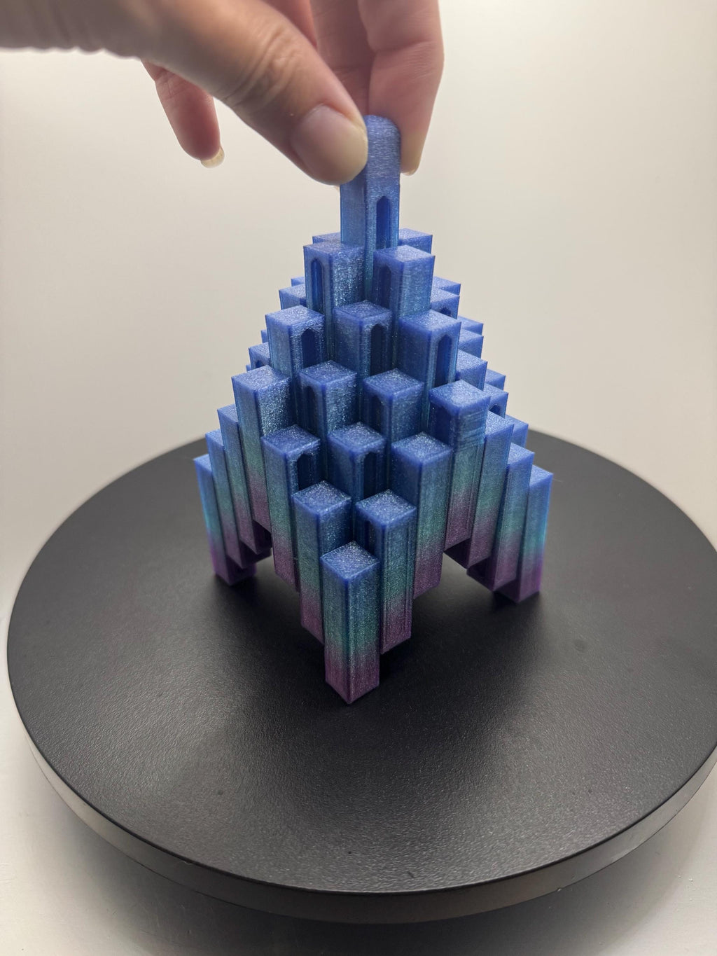 3D Printed Fidget Cube | Flexi Grid Lift Tower