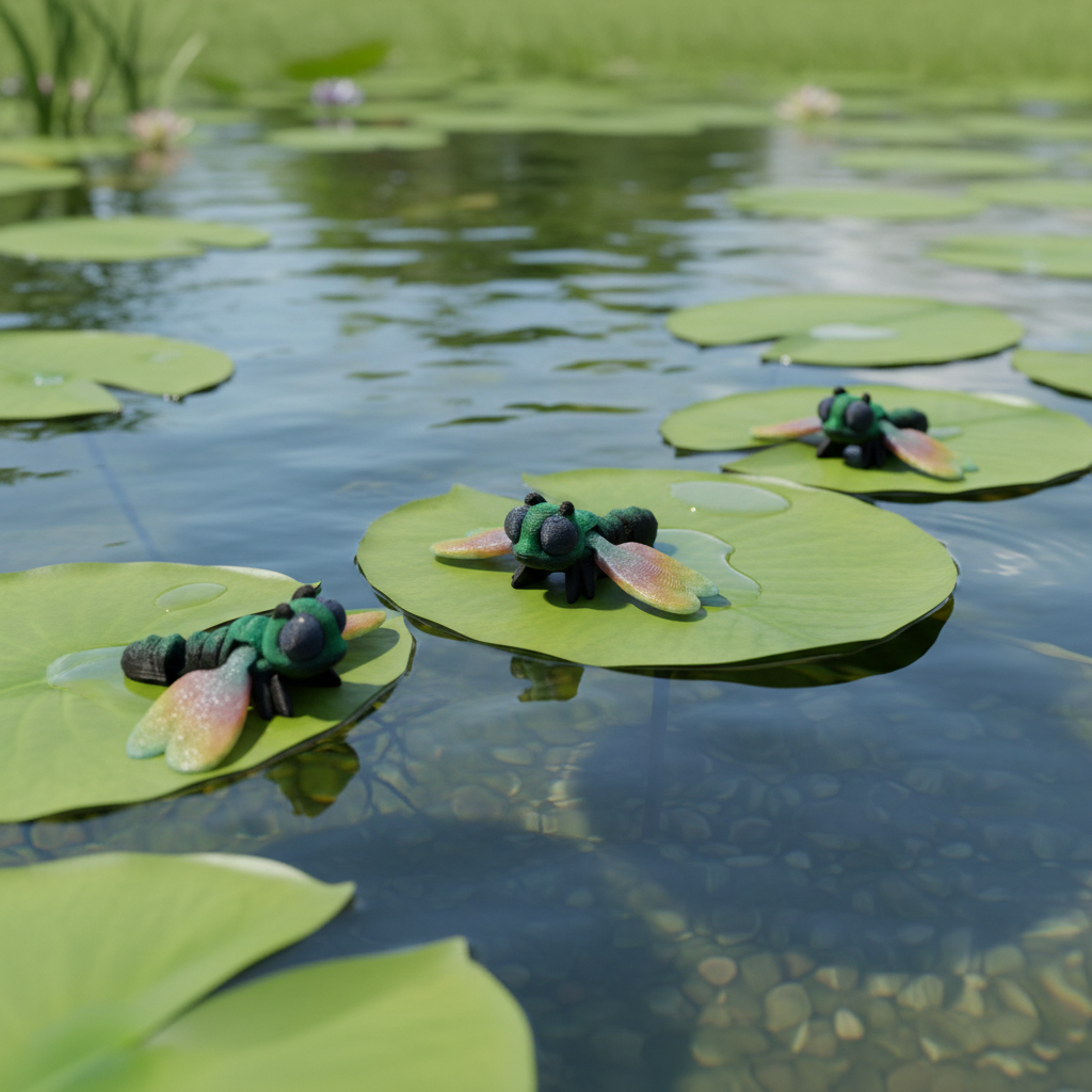 Dragonfly at Pond