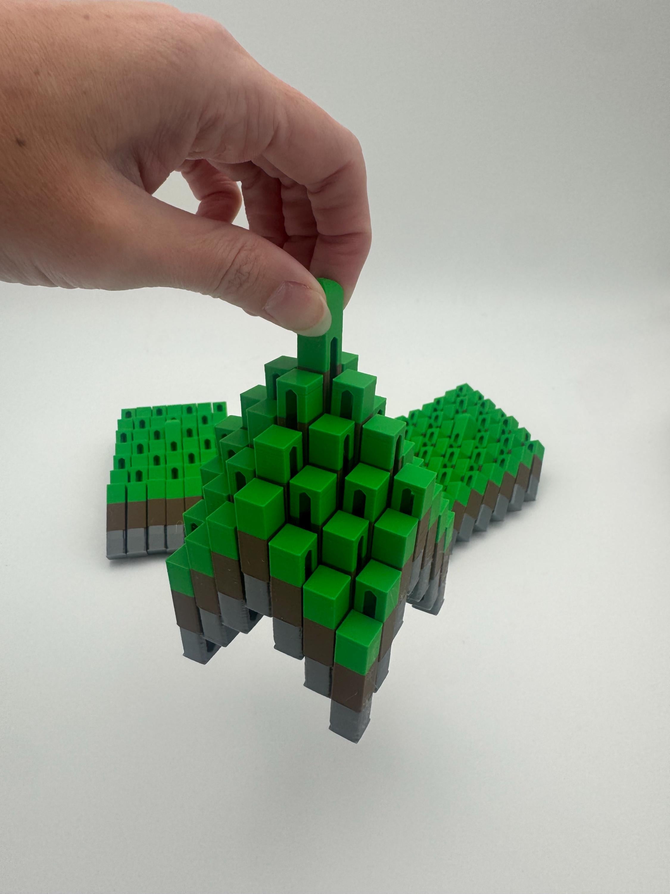 3D Printed Fidget Cube | Flexi Grid Lift Tower