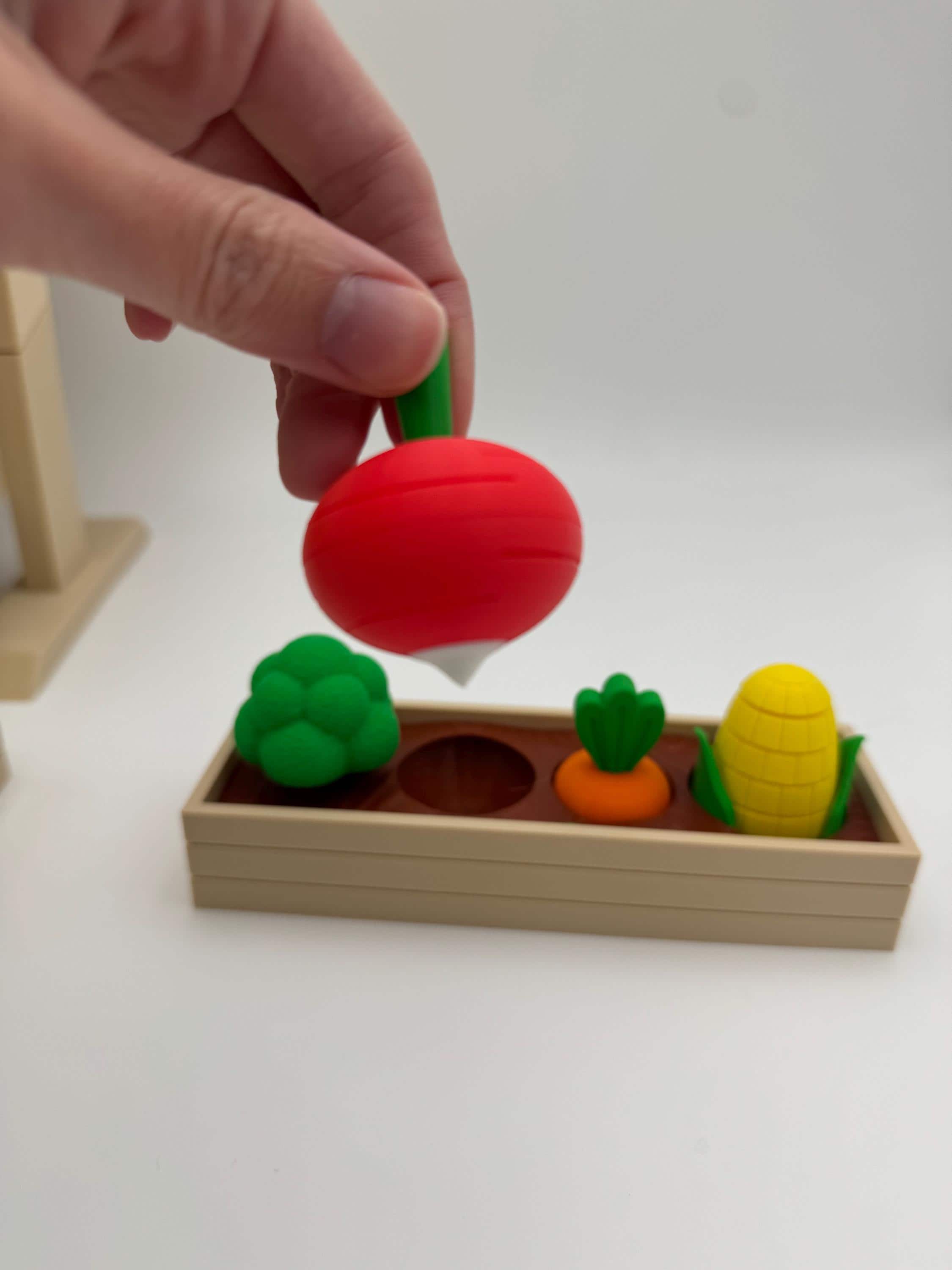 3D Printed Sensory Garden Fidget Toy
