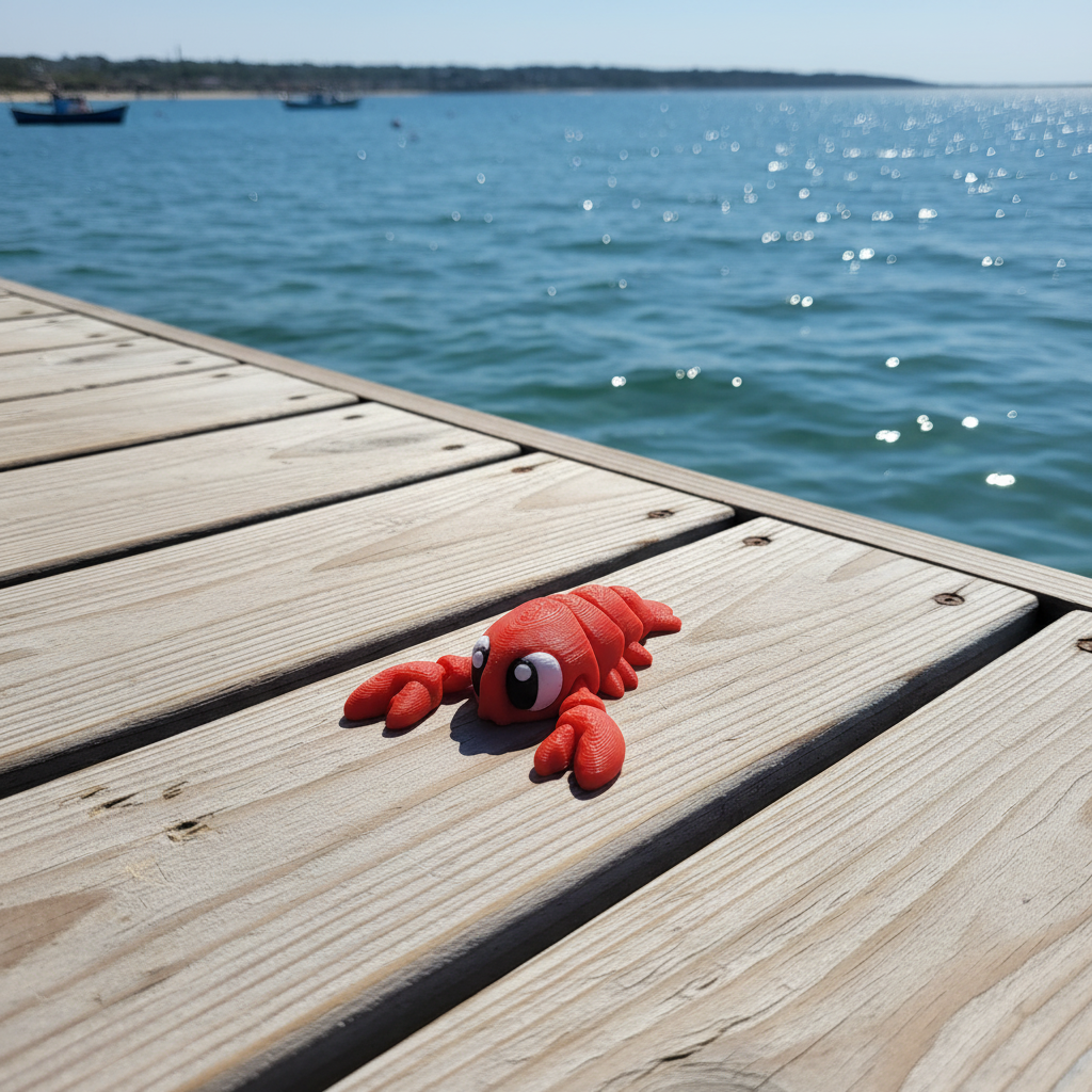 Lobster on Dock