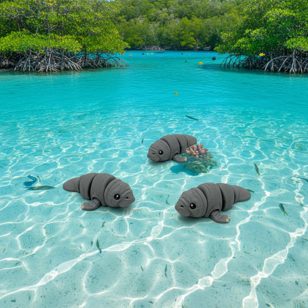 Manatee in Lagoon